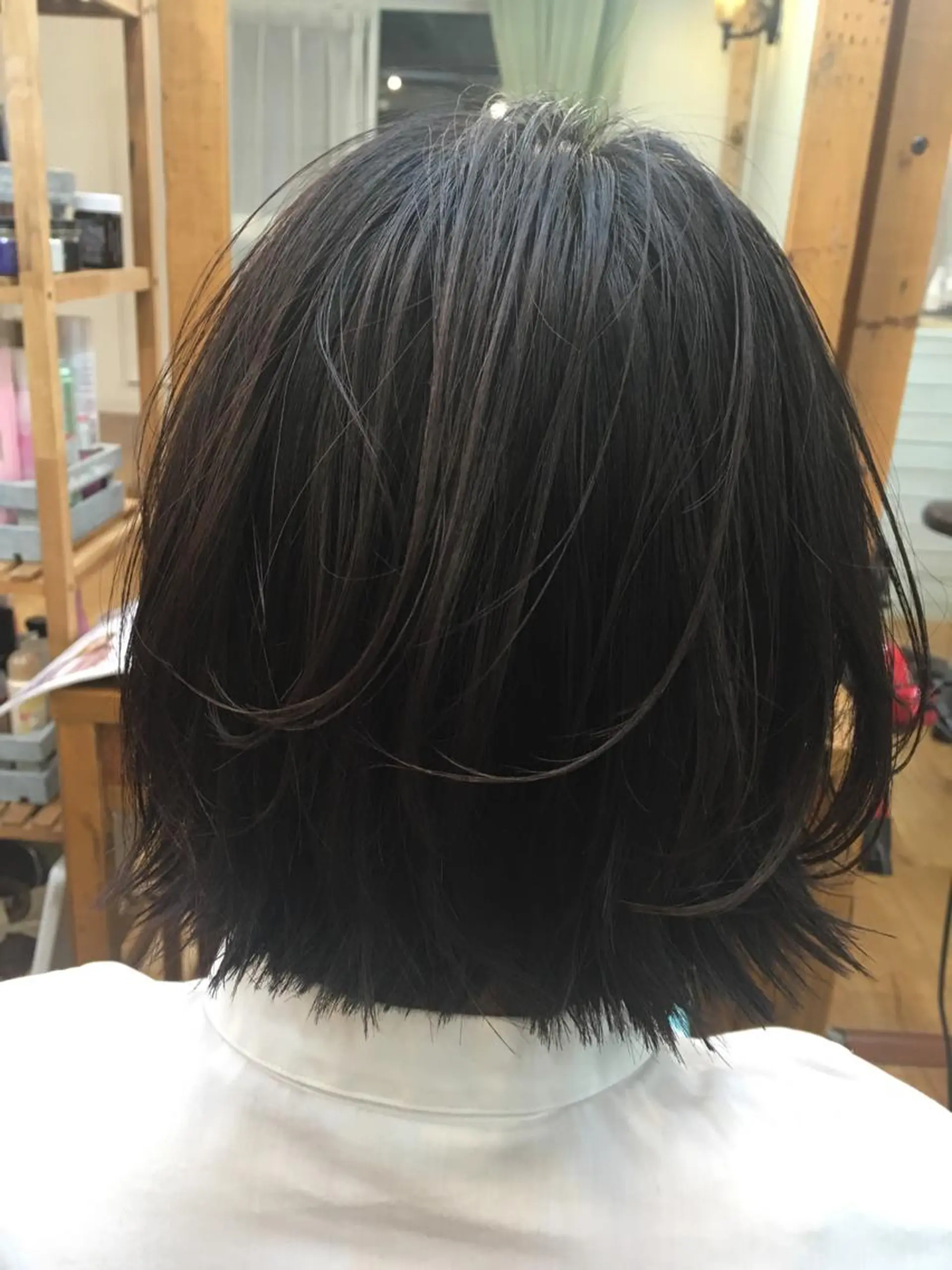 ショート ショートボブ ボブ ショートヘア 外ハネヘア 新宿/美髪矯正 髪質改善/韓国風山本のヘアスタイル