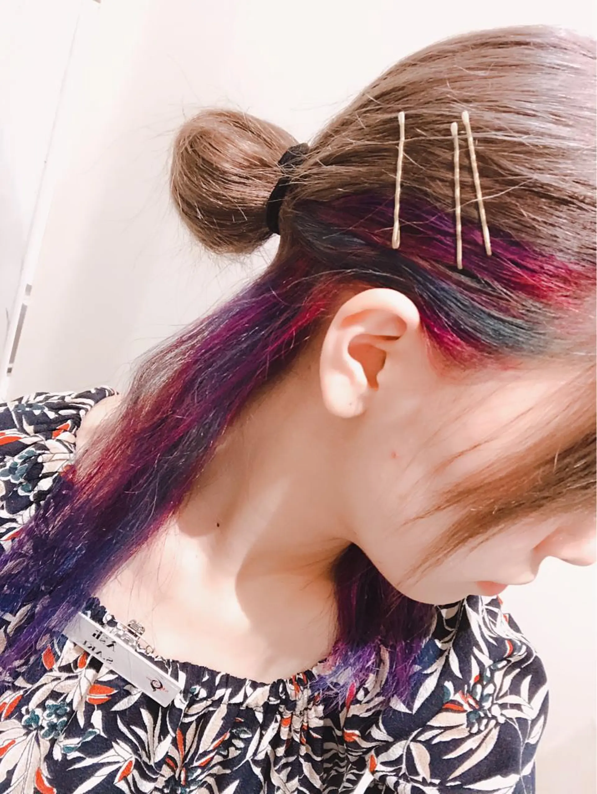 ミディアム カラー ユニコーンカラー ツヤ髪カラー💎 佐藤あきのヘアスタイル