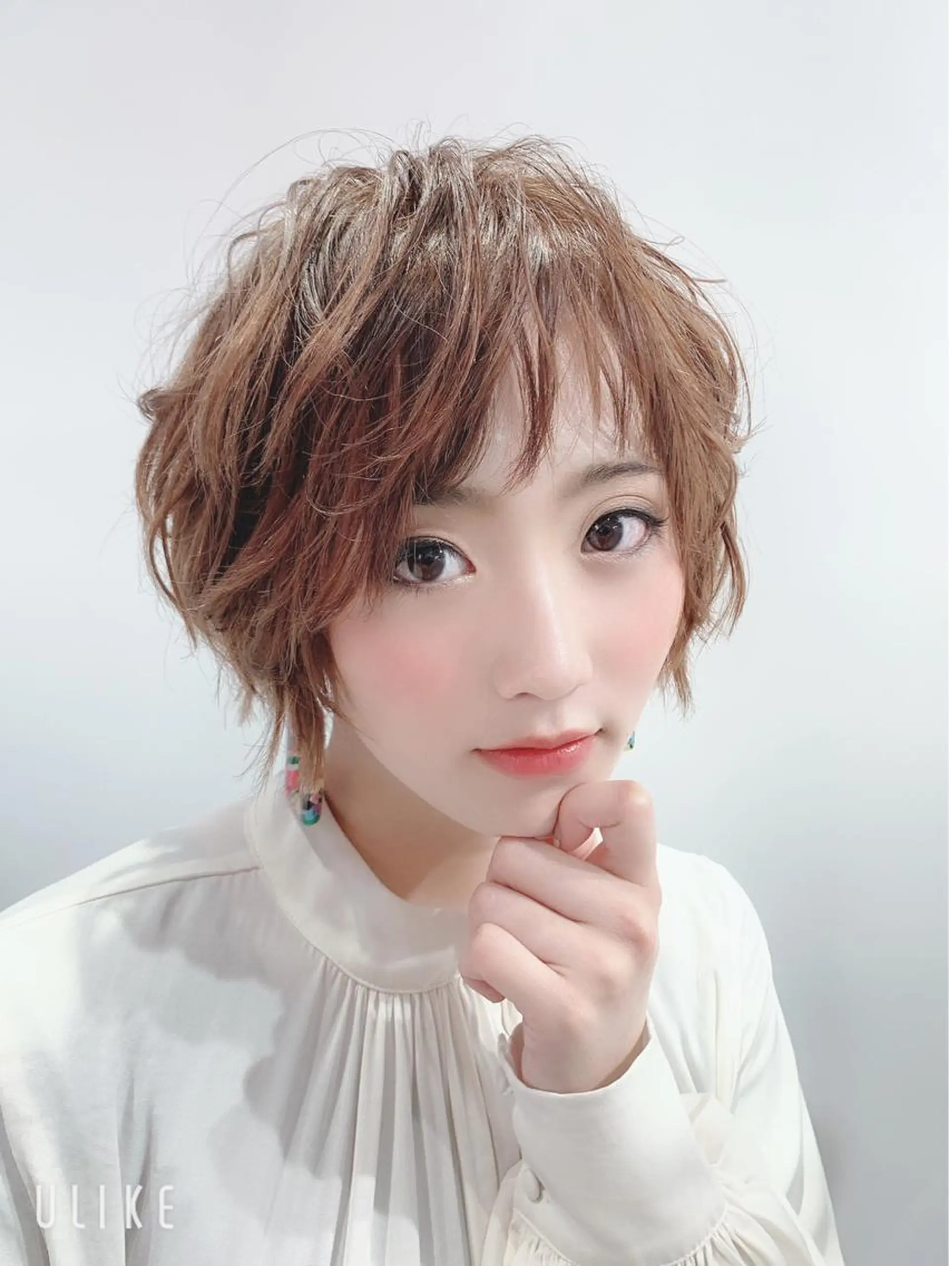 ショート 札幌ブリーチカラー/ ダブルカラー/ドイのヘアスタイル