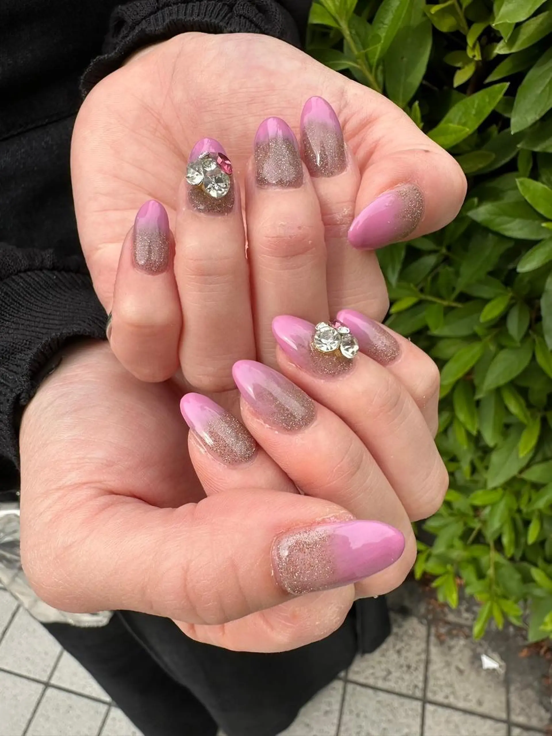 ネイル アートネイル フットネイル フレンチネイル ジェルネイル グラデーション 🎀Ruka🎀 【束感マツパ】のマツエク・マツパデザイン