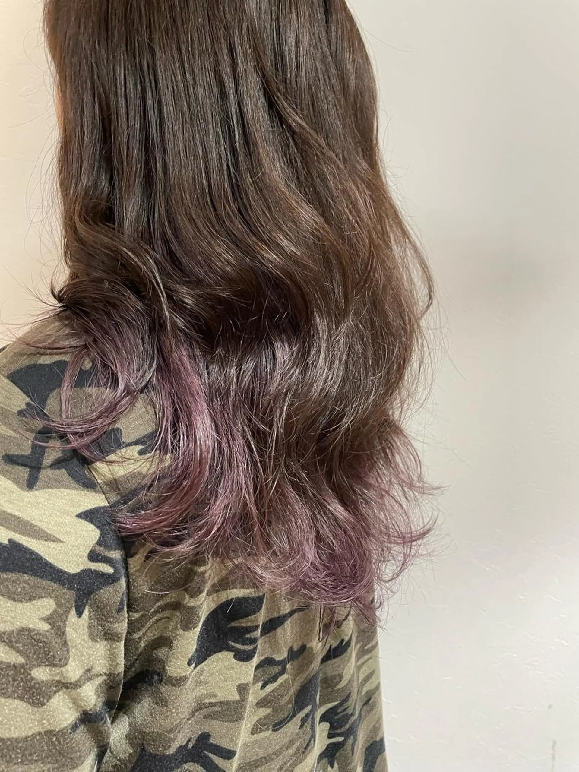 ロング ピンクラベンダー ブリーチ🌟リタッチ 🎠KANON🎡のヘアスタイル