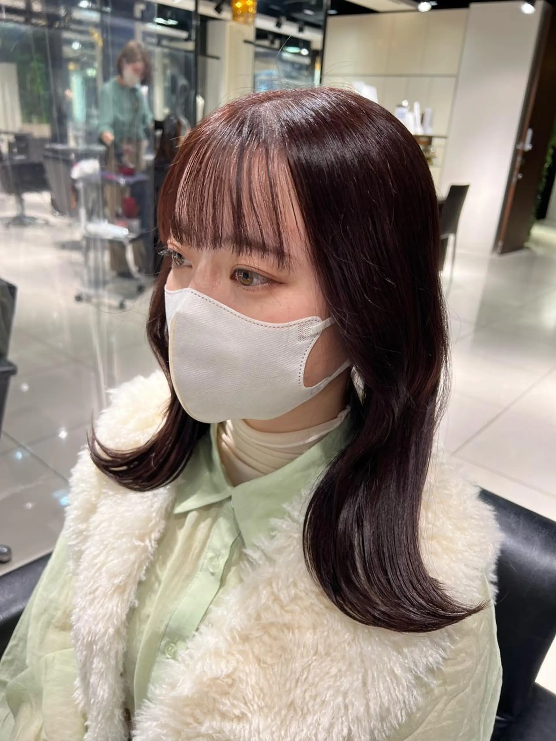 ミディアム 🧊🪞透明感カラー himeのヘアスタイル