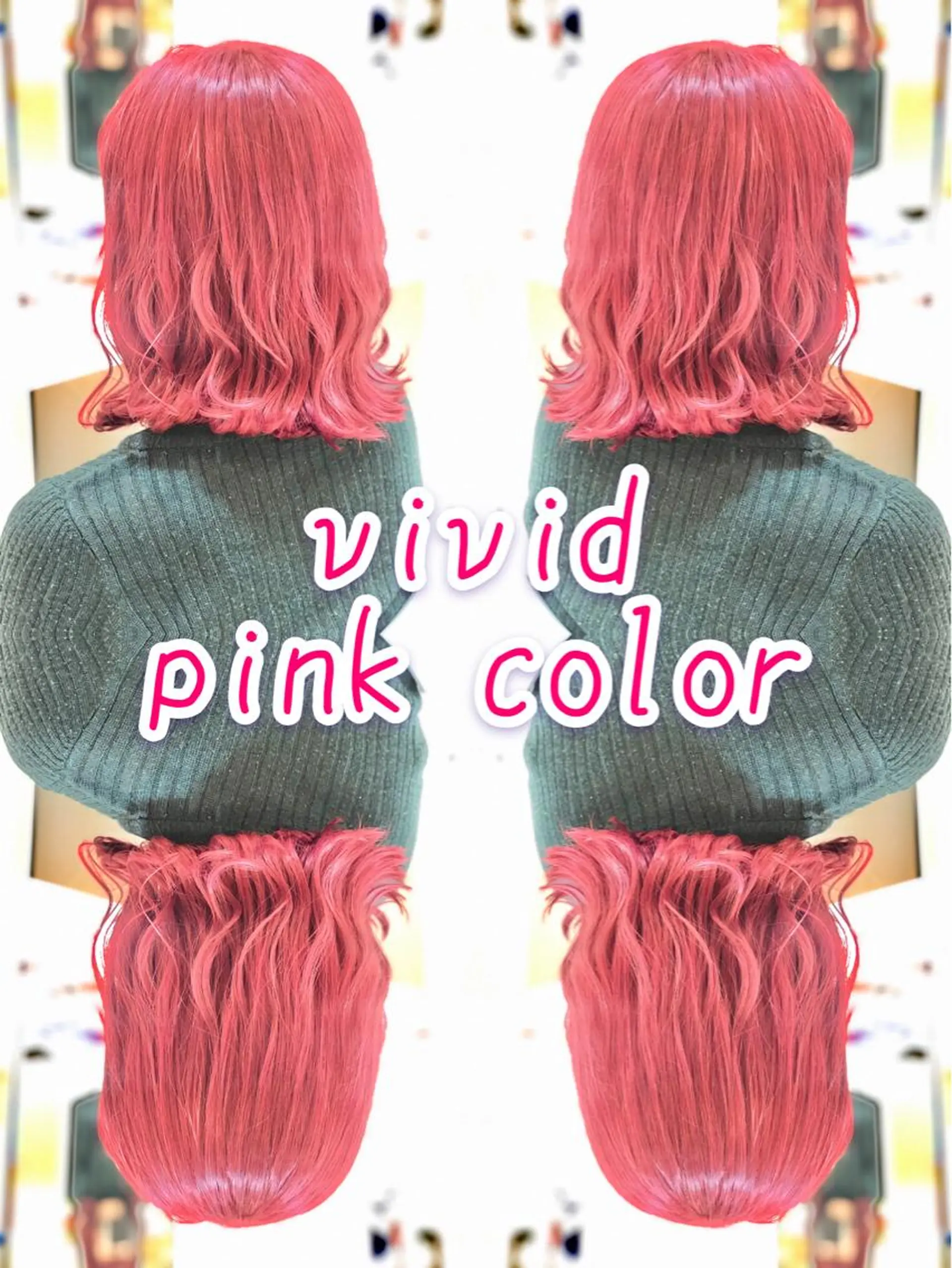 ミディアム カラー ブリーチ ケアブリーチ イルミナカラー 永島 桜のヘアスタイル