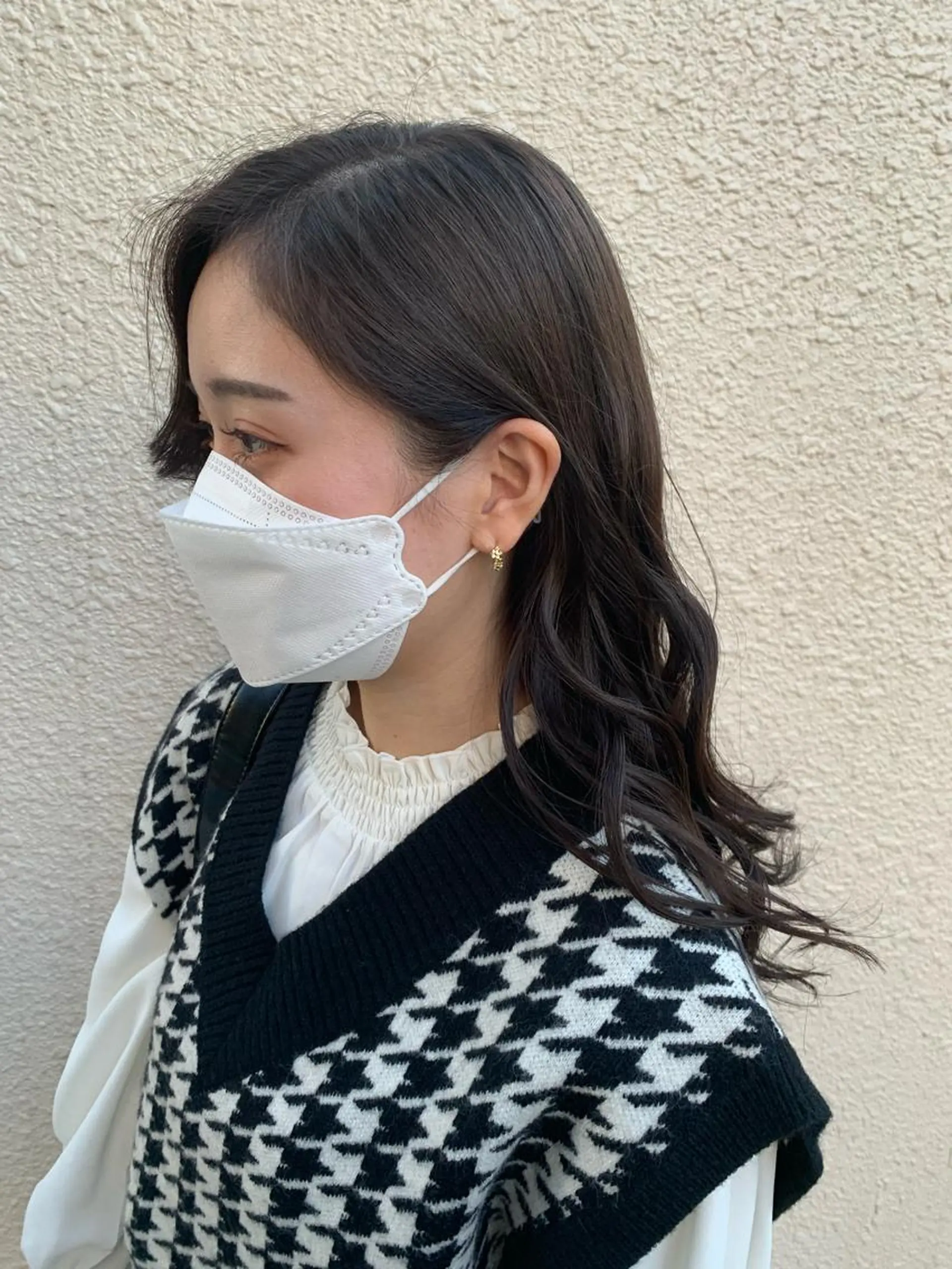 セミロング カラー 透明感カラー/ ダブルカラー /ソラのヘアスタイル