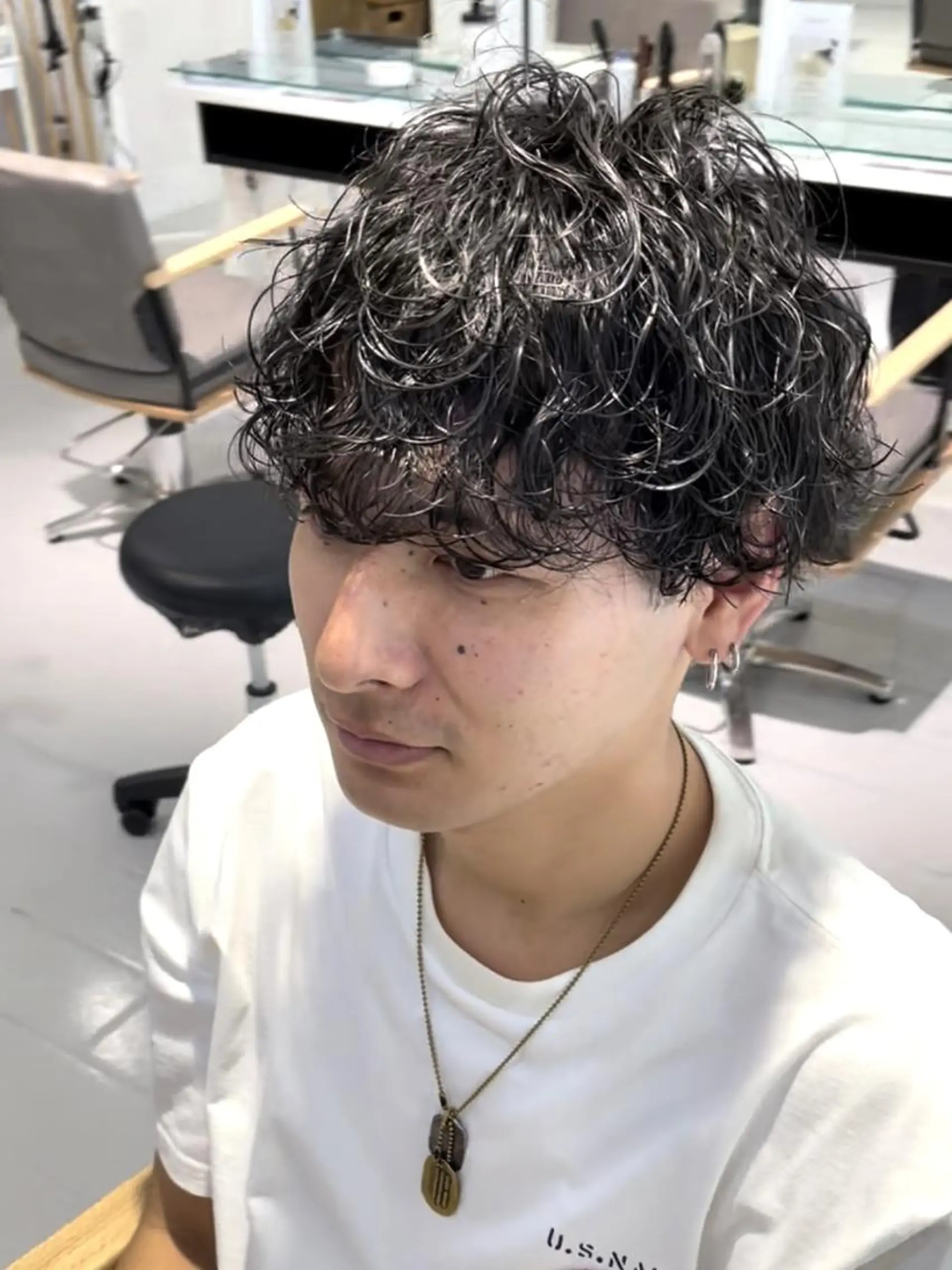 メンズ メンズパーマ メンズカット/ニュア ンスパーマkaitoのヘアスタイル