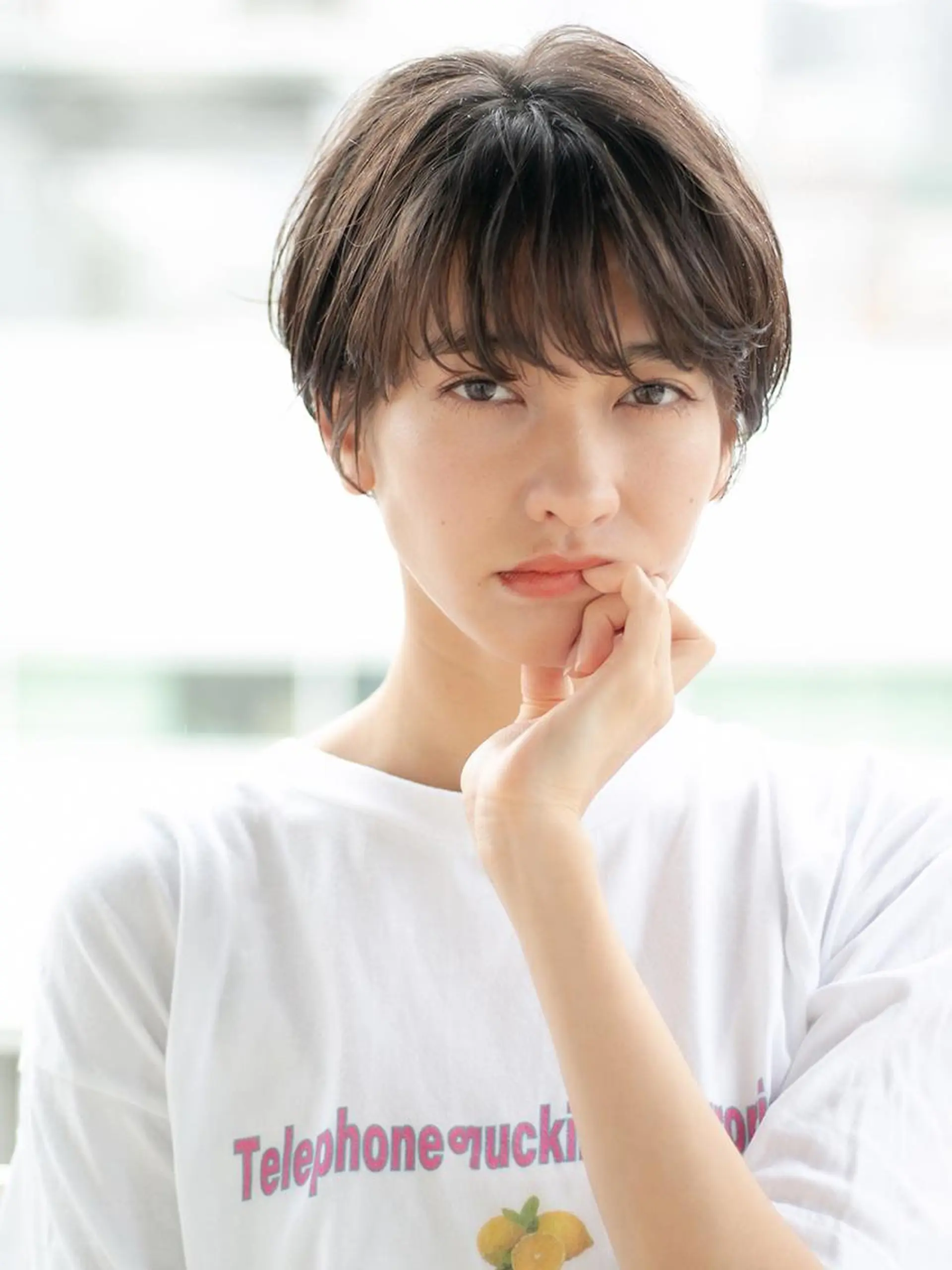 ショート カット トリートメント 一ノ瀬 暁のヘアスタイル