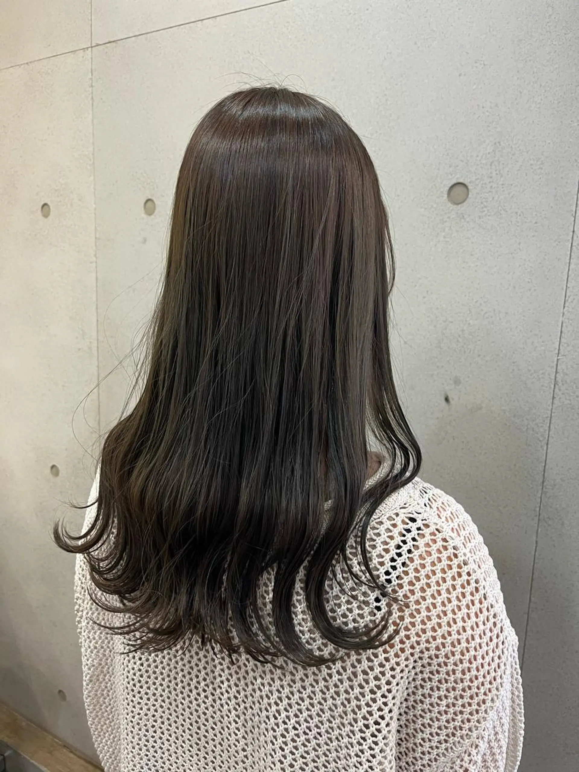 ミディアム おせ ちさとのヘアスタイル
