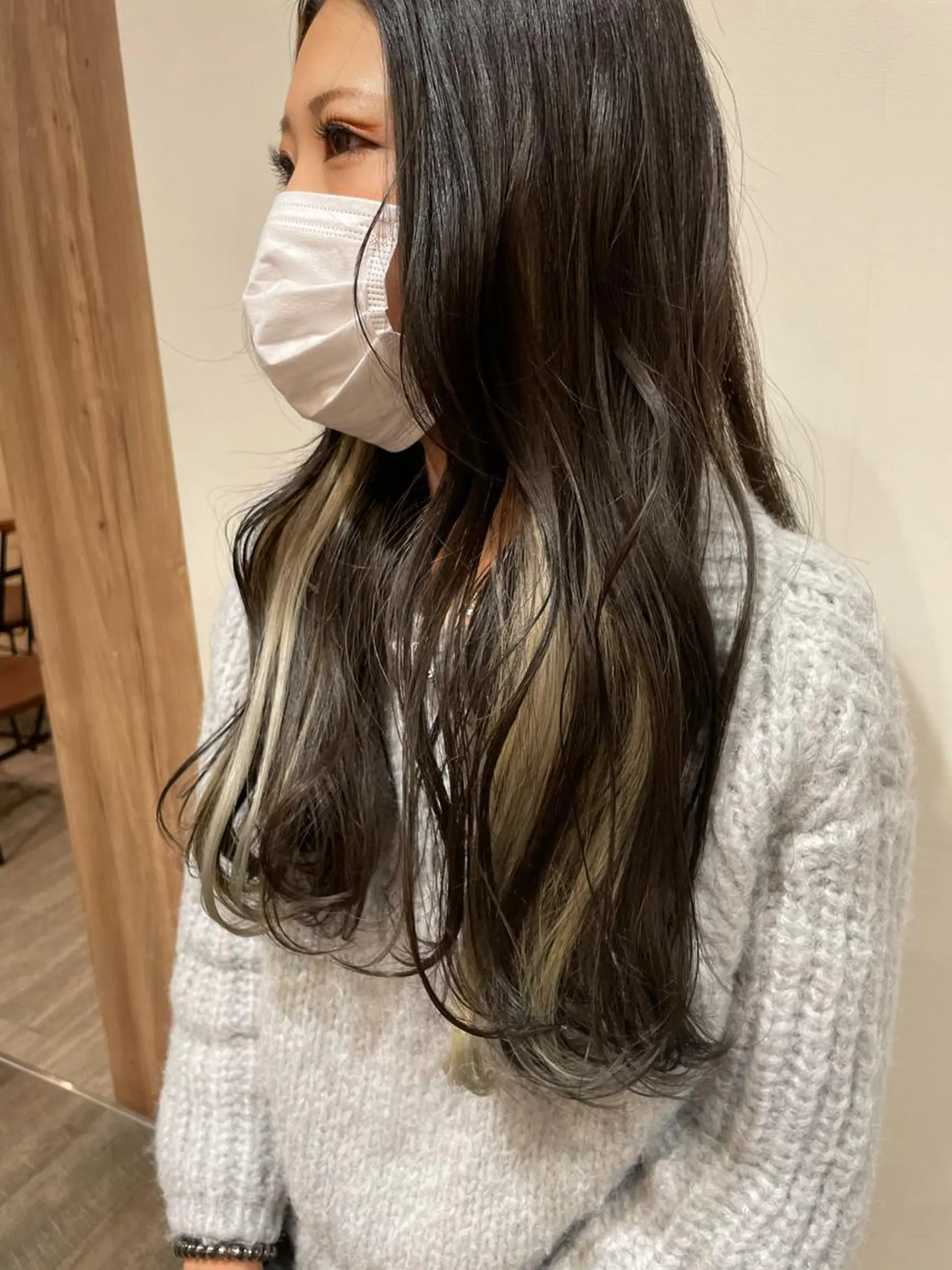ロング カラー ボブレイヤー／ 今城愛友花のヘアスタイル