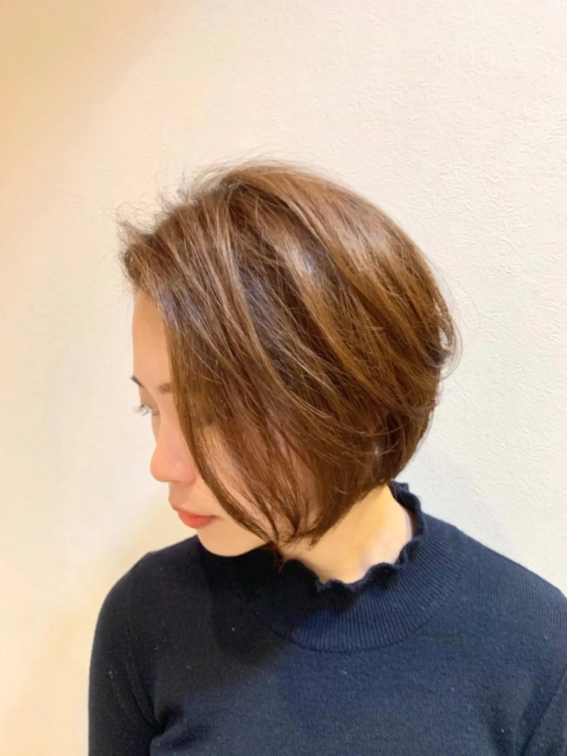 ショート カット ヘアカラー トリートメント 透明感/ 美髪矯正/田中恭のヘアスタイル