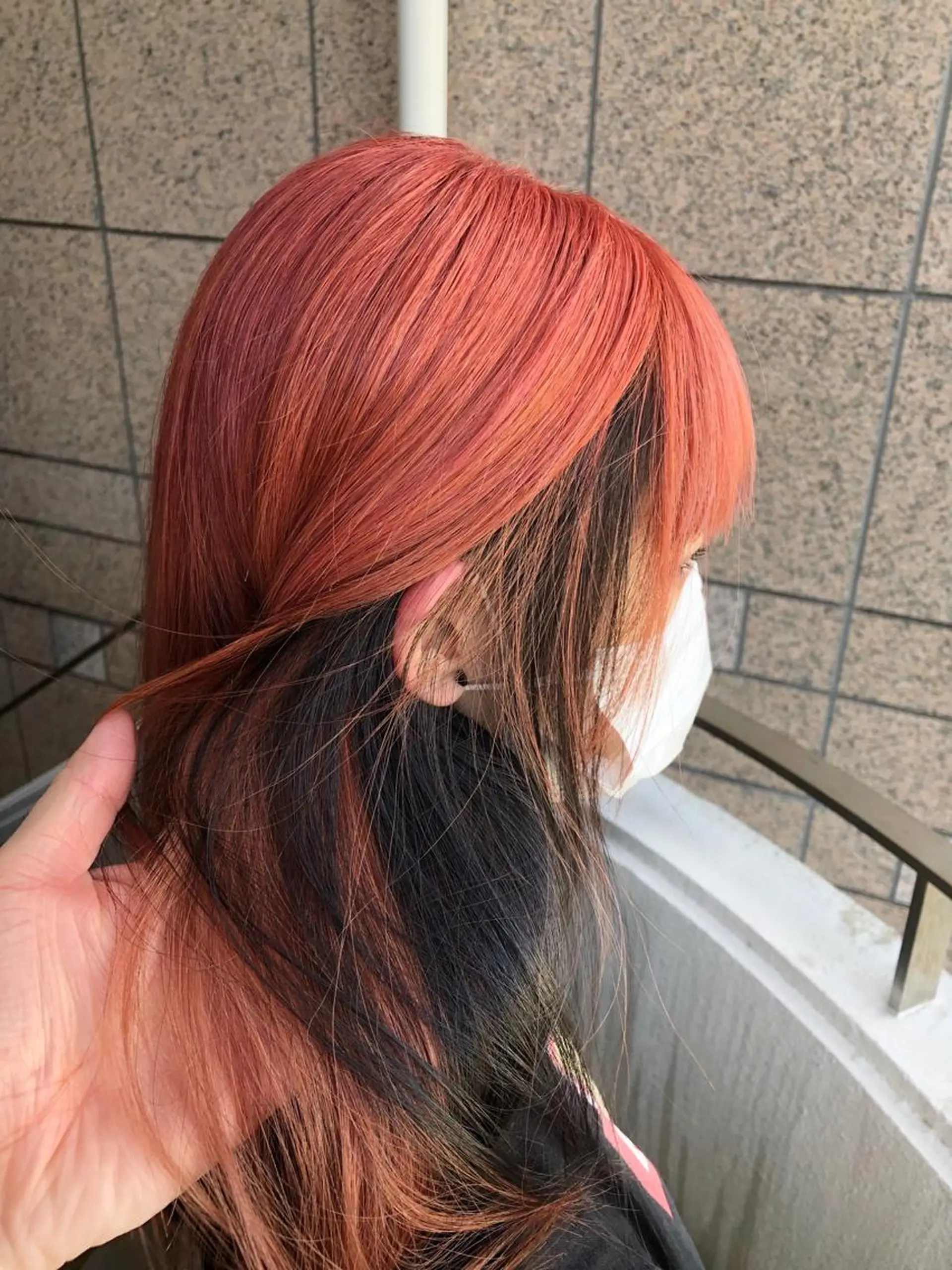 セミロング カラーアンドケアリタ kitamuuuのヘアスタイル