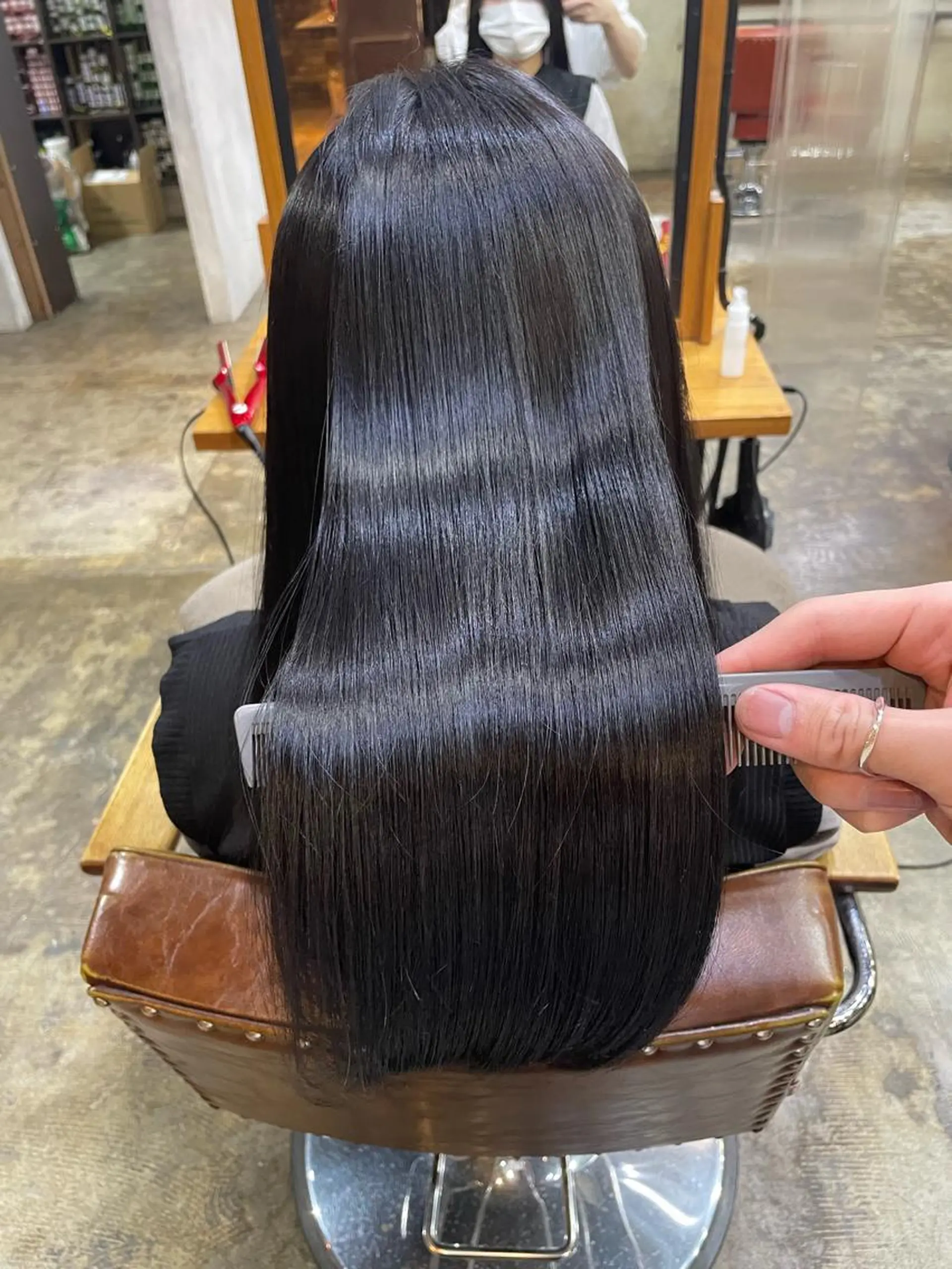 ロング トリートメント 艶髪カラー& トリートメント　松村のヘアスタイル