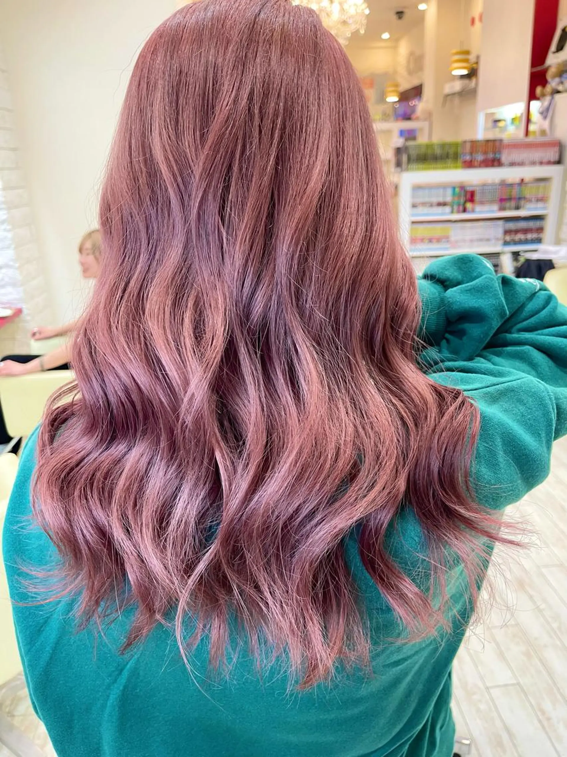 カラー ラベンダーカラー ラベンダーピンク ピンクカラー ヘアカラー 名古屋のピンク好き かずくん🦩のヘアスタイル