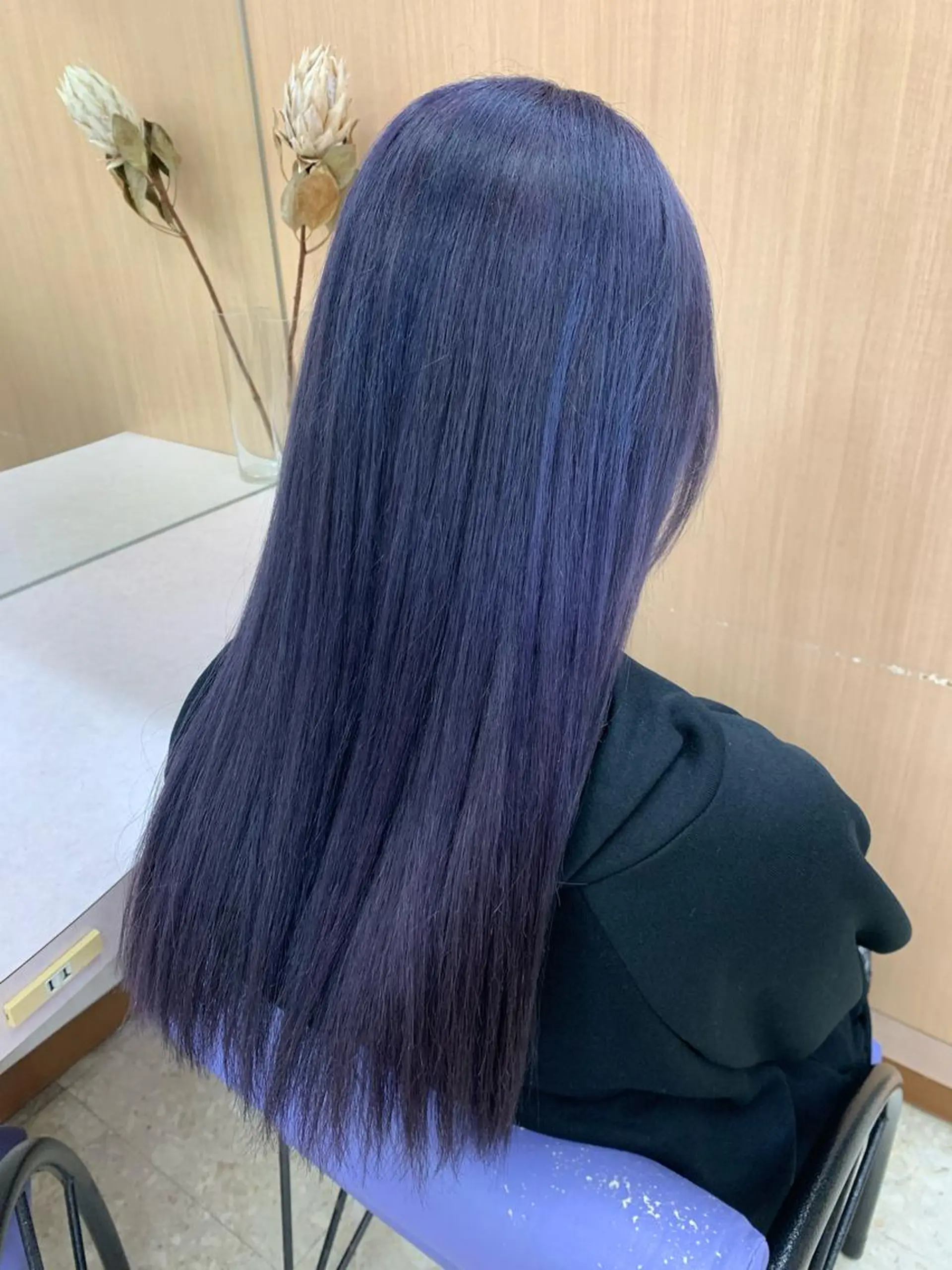ロング カラー yui .のヘアスタイル