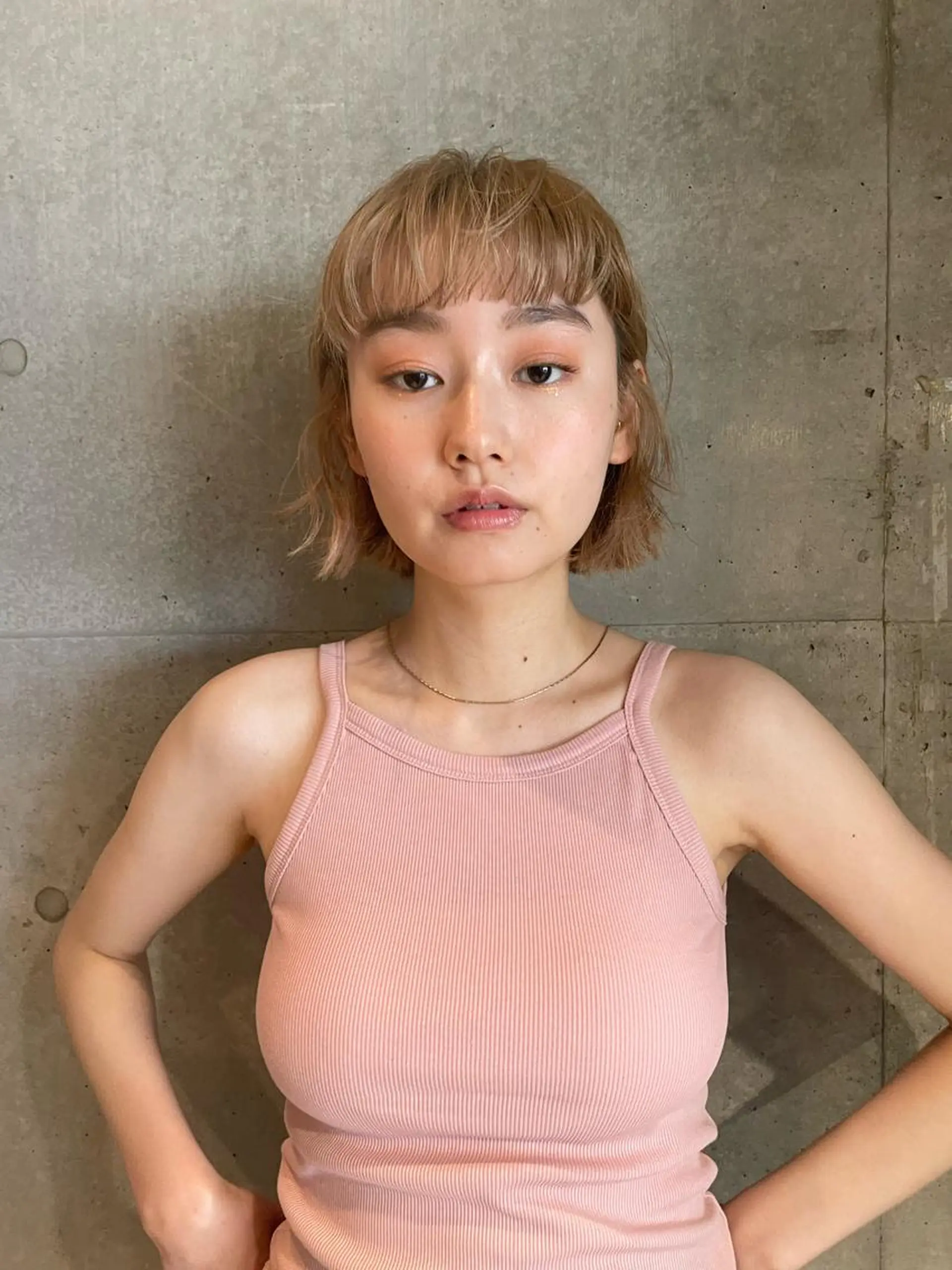 ショート ヘアカラー まお♡レイヤーカット ×色っぽstyleのヘアスタイル