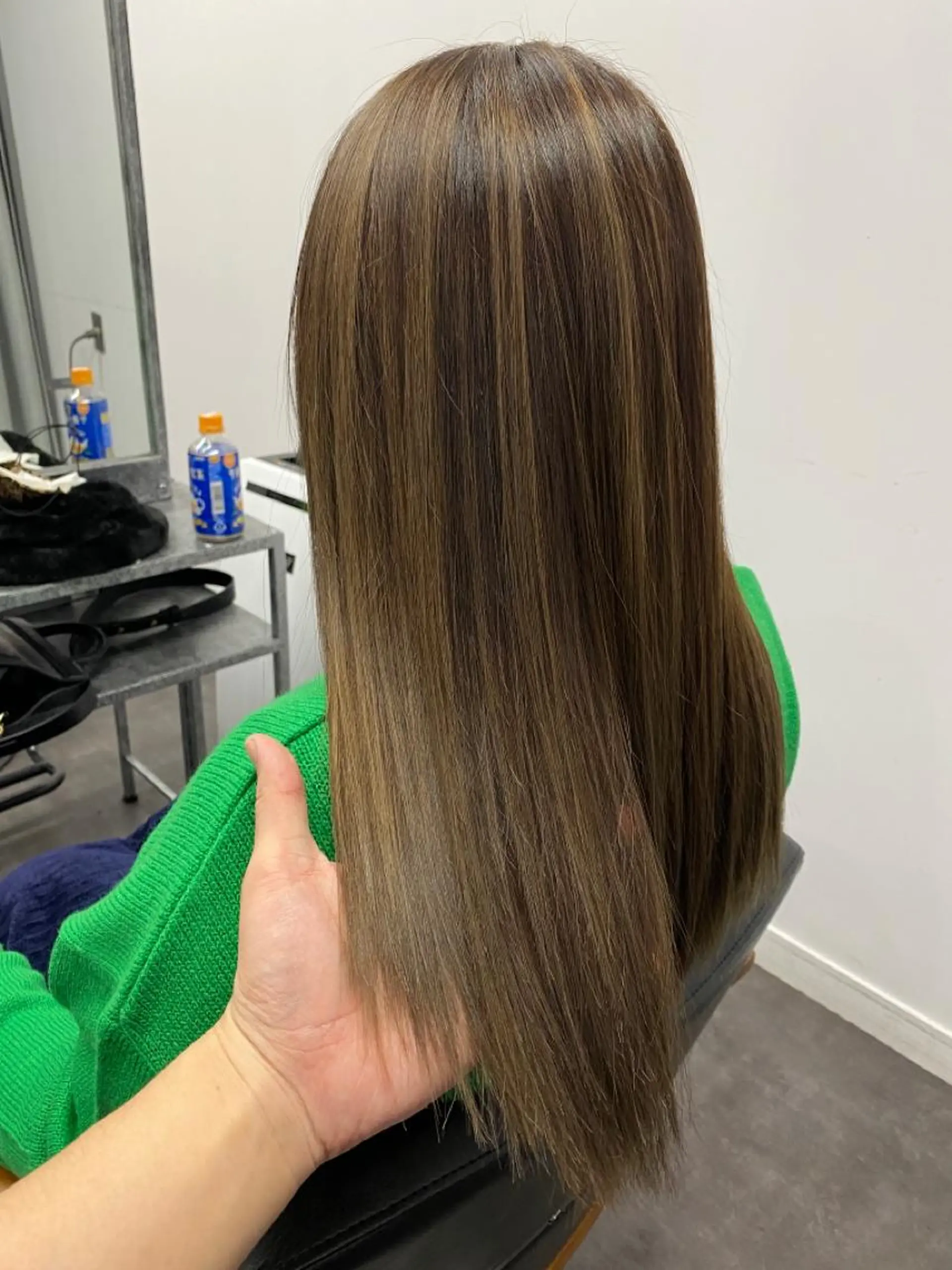 ロング 平田 広大のヘアスタイル