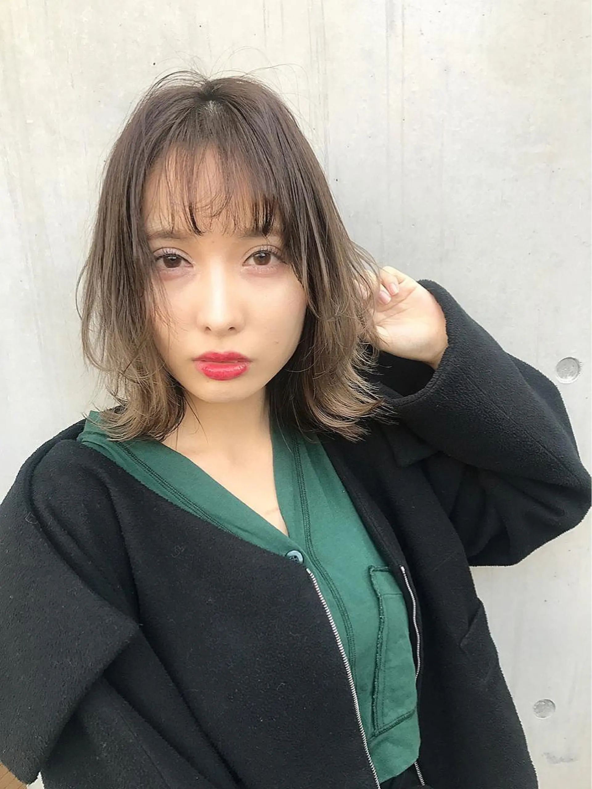 ショート カラー グレージュ カット ヘアカラー トリートメント コジマ ダイスケのヘアスタイル