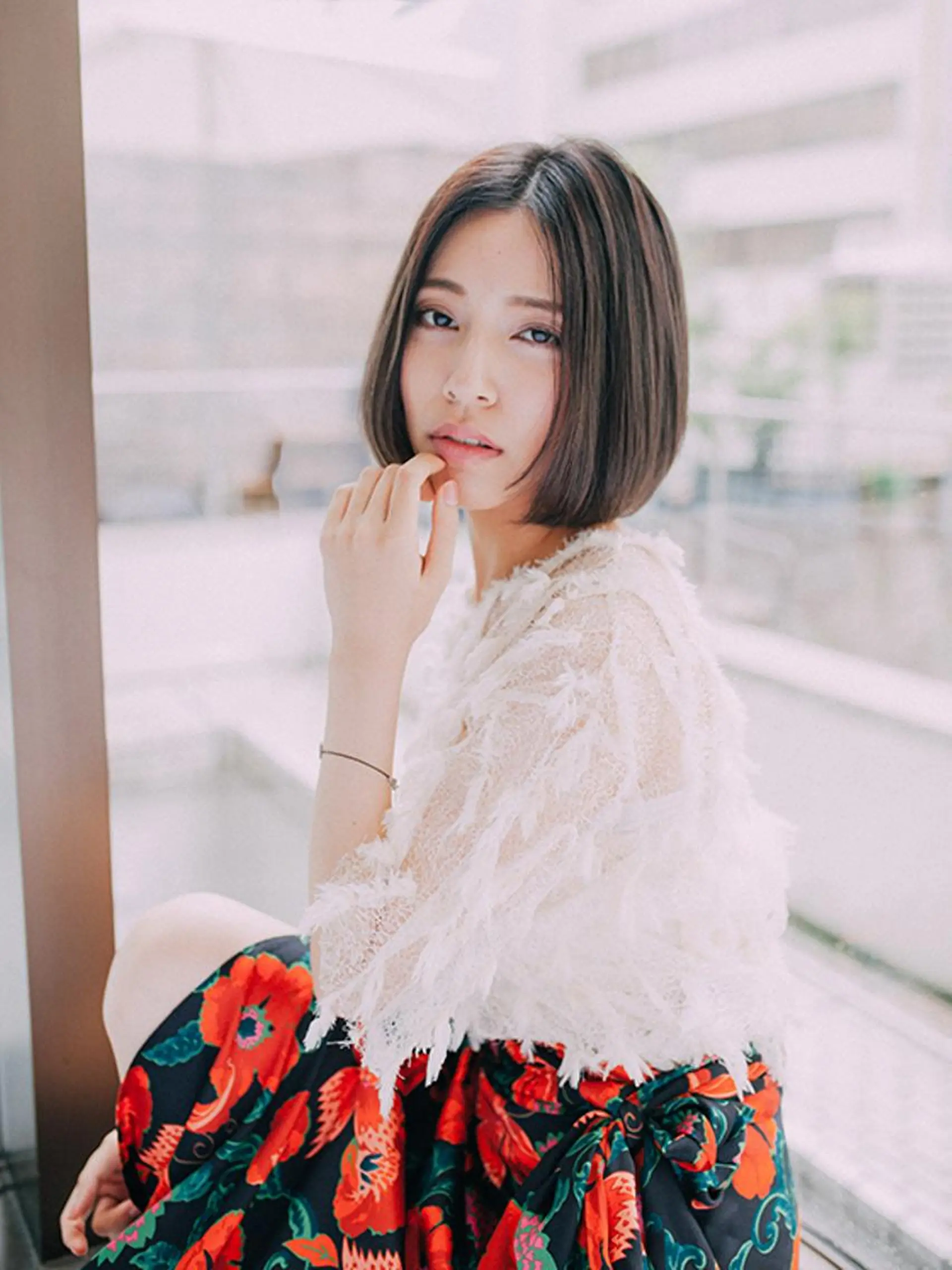 ショート ボブ 相武台ショート特化 💐川崎希💐のヘアスタイル