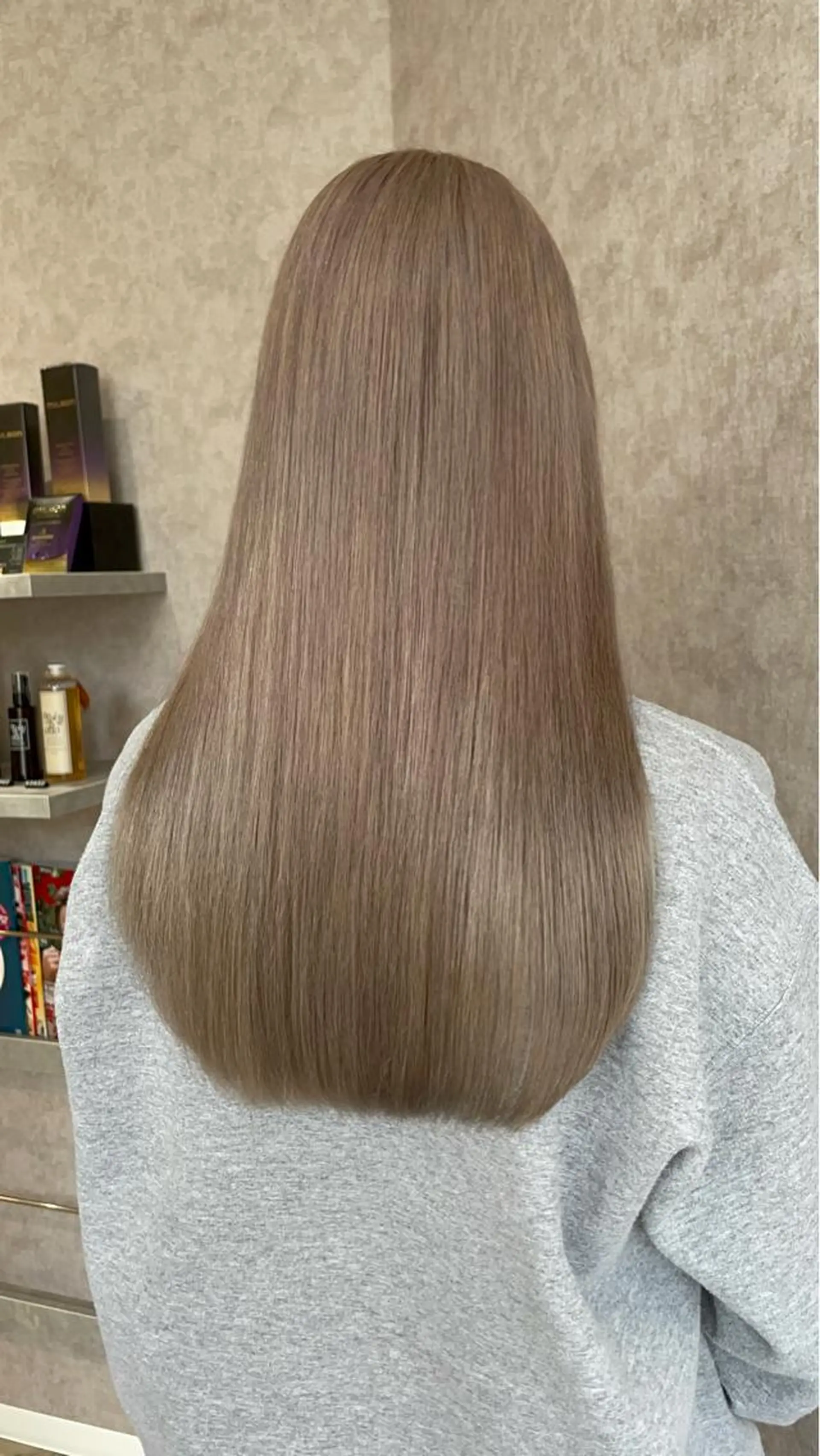 カラー ベージュカラー ミルクティーベージュ バレイヤージュ特化｜ Takuのヘアスタイル