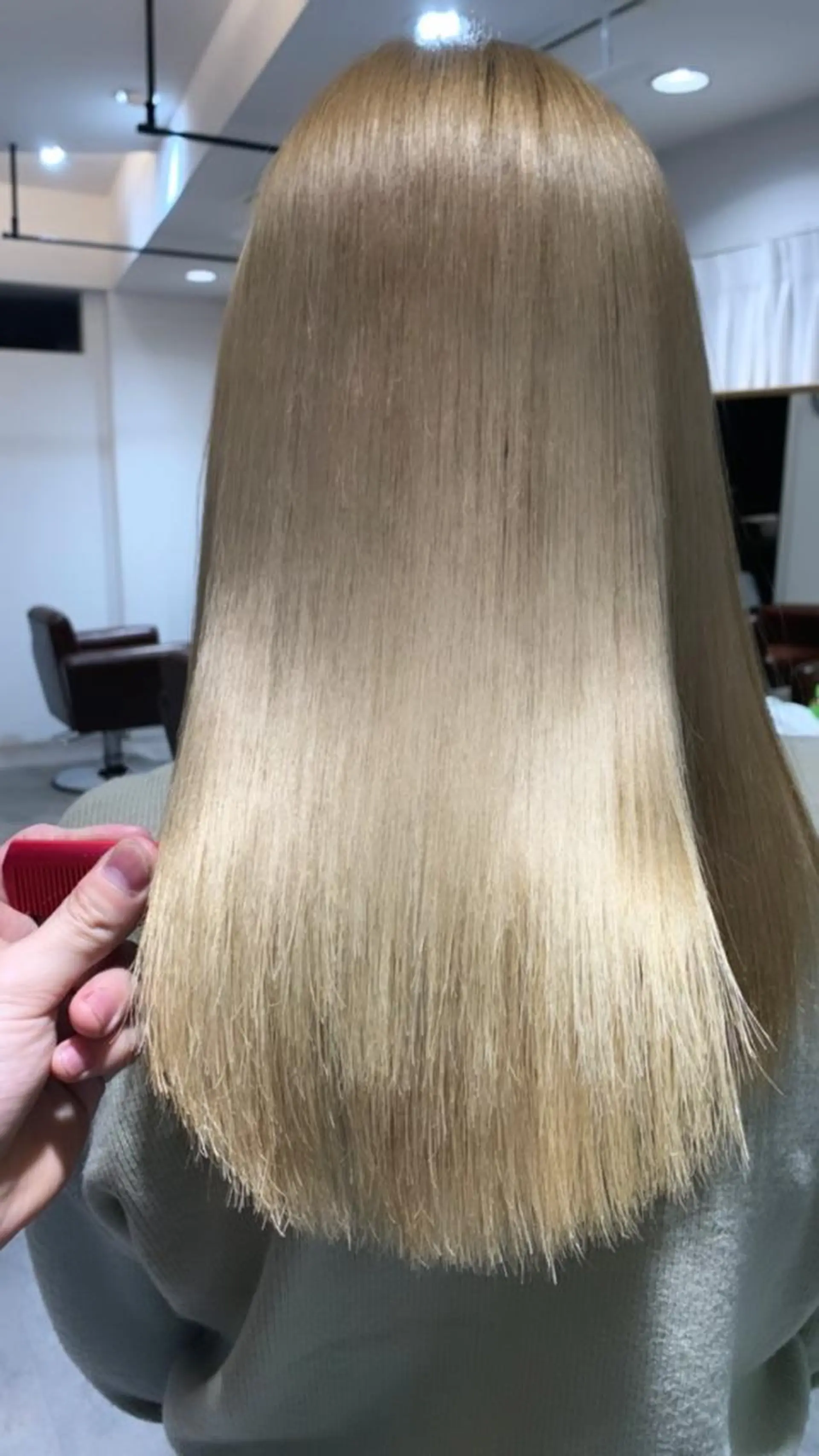 セミロング カラー i'll.所属・i'll 未空のヘアスタイル