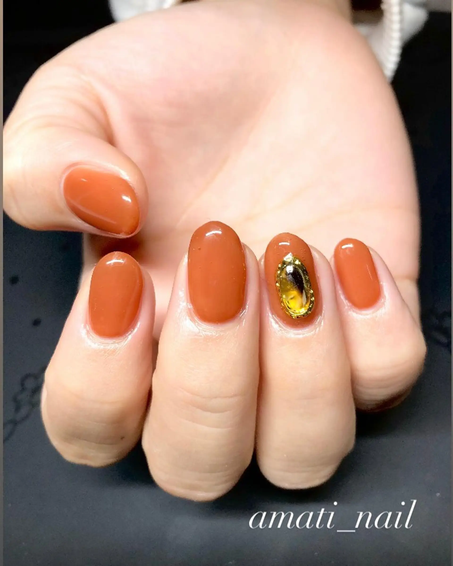 ネイル ジェルネイル ワンカラーネイル シンプルネイル ハンドネイル amati_nail TAKAKOのネイルデザイン