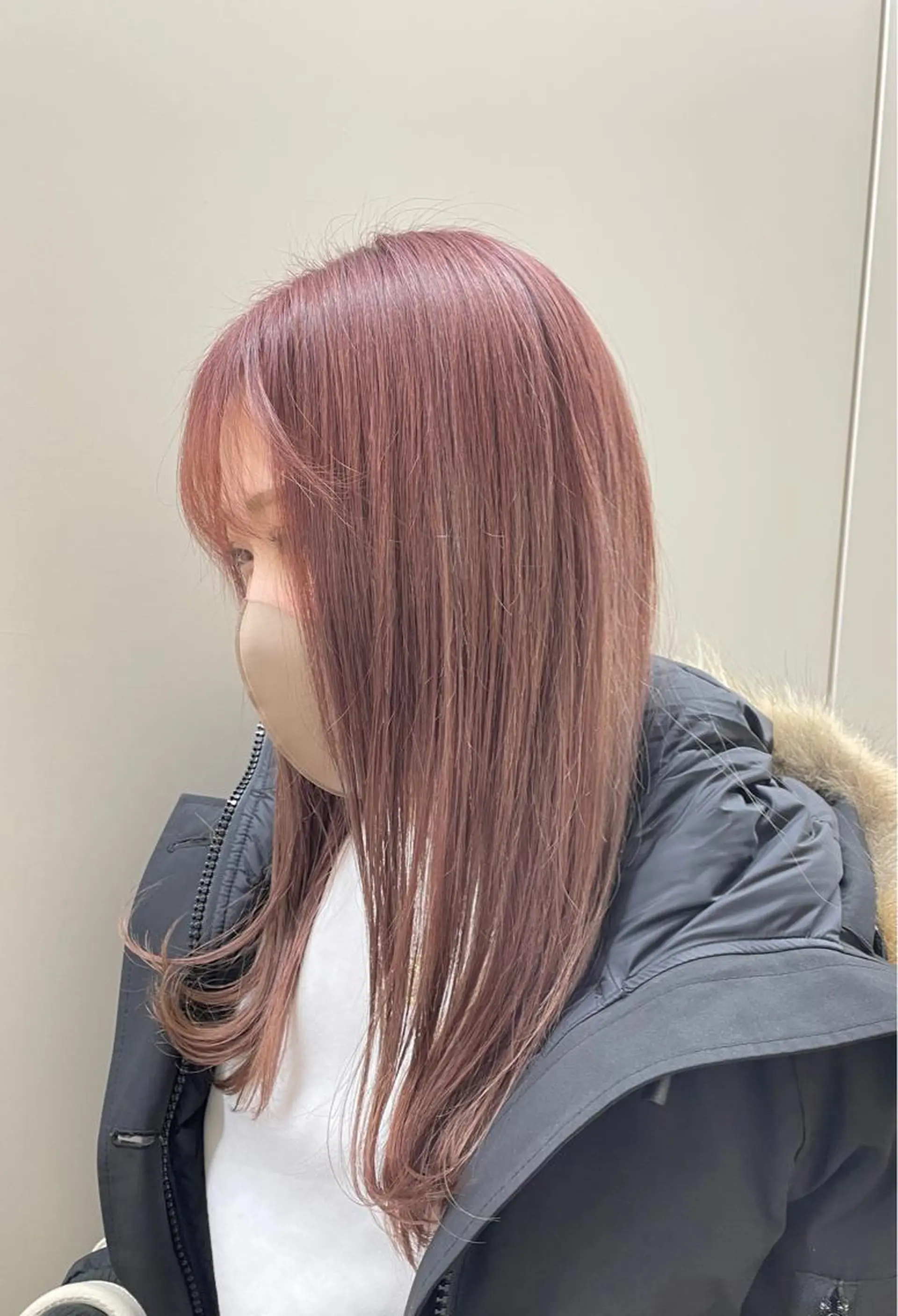 セミロング コトネ🫧 韓国風レイヤーカットのヘアスタイル