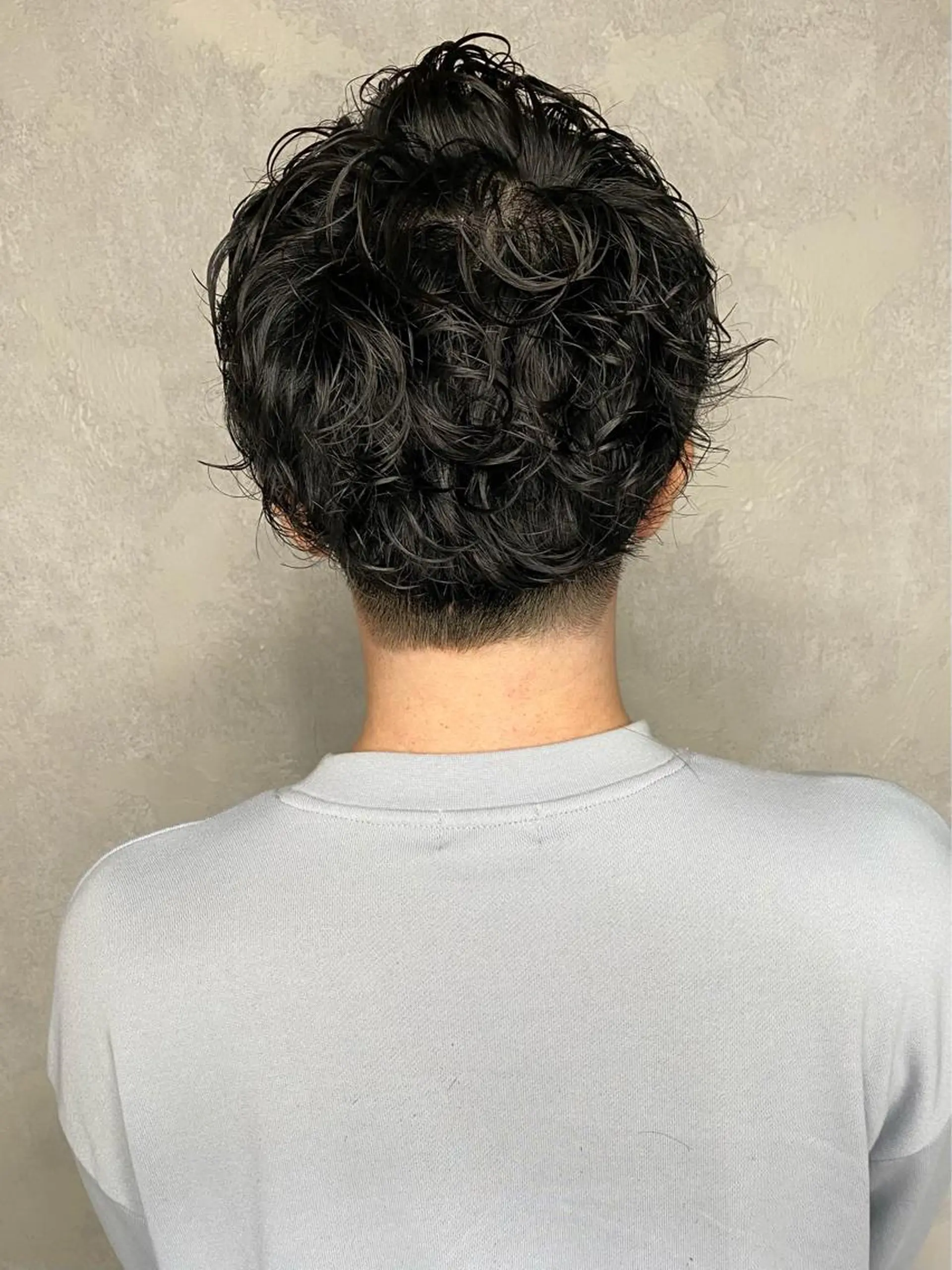 ショート メンズ メンズパーマ ツーブロック 刈り上げ 🌾内山 龍介🌾のヘアスタイル