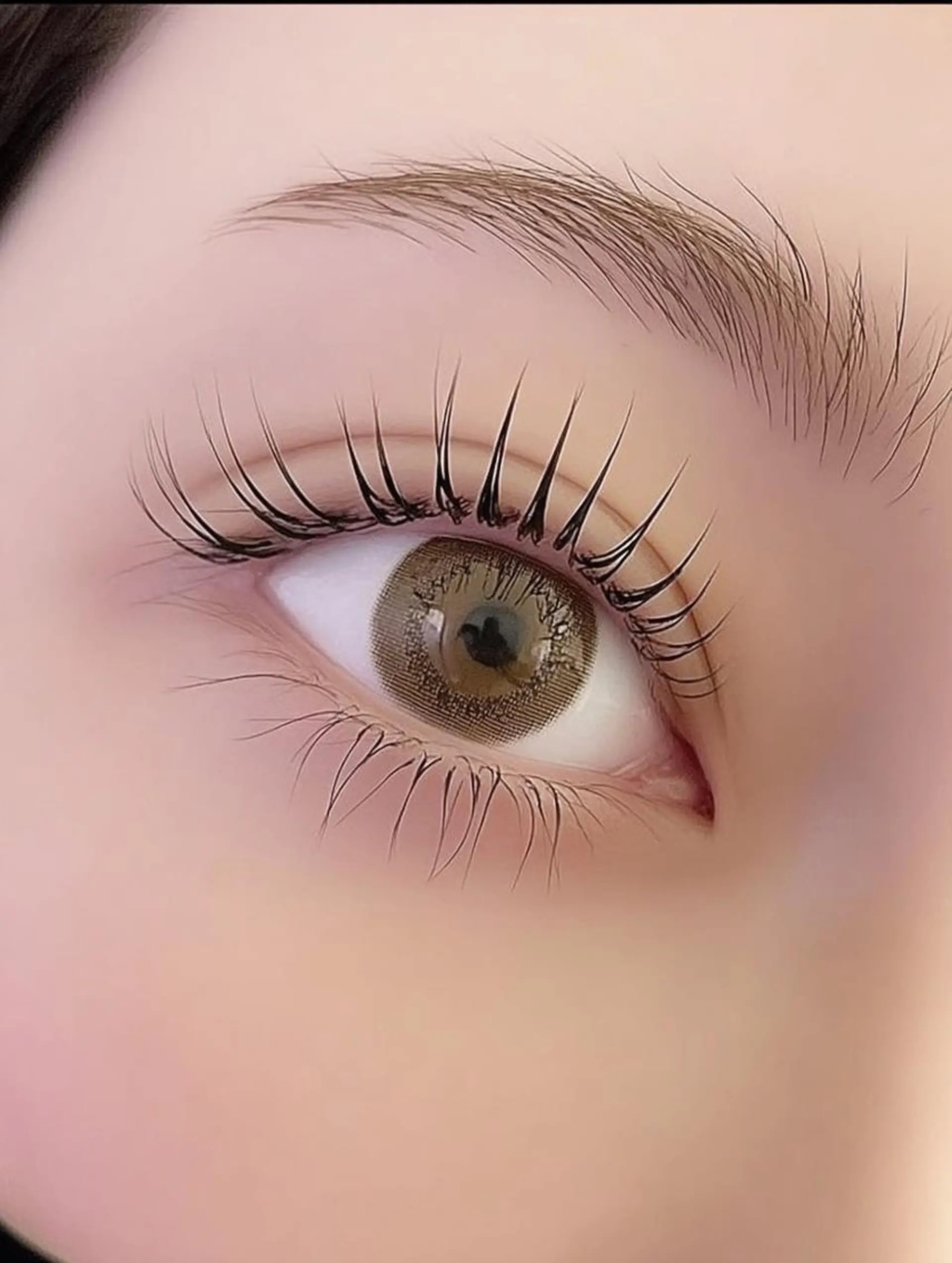 マツエク・マツパ 束感まつ毛 韓国風マツエク パリジェンヌラッシュリフト まつげパーマ マツパ まつげパーマ/ yuna🎀✨のマツエク・マツパデザイン