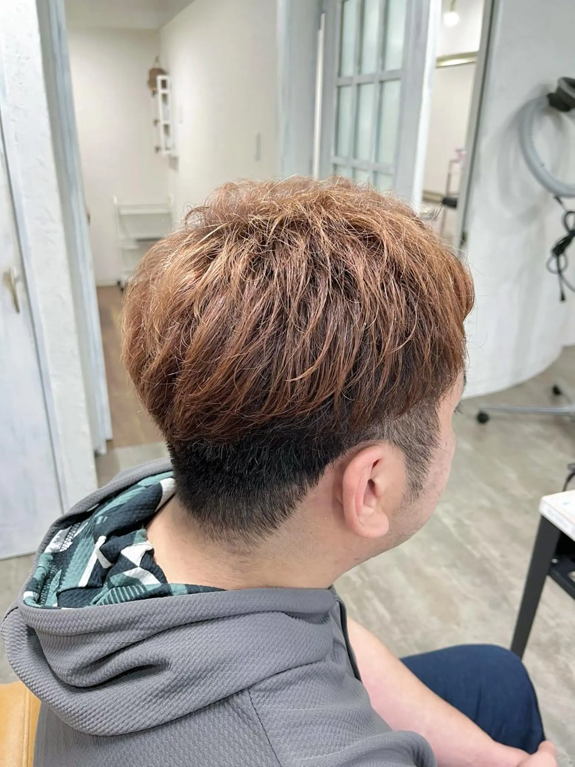 メンズ カット ヘアカラー 💜垢抜けメンズパー マ💜Sakuraのヘアスタイル