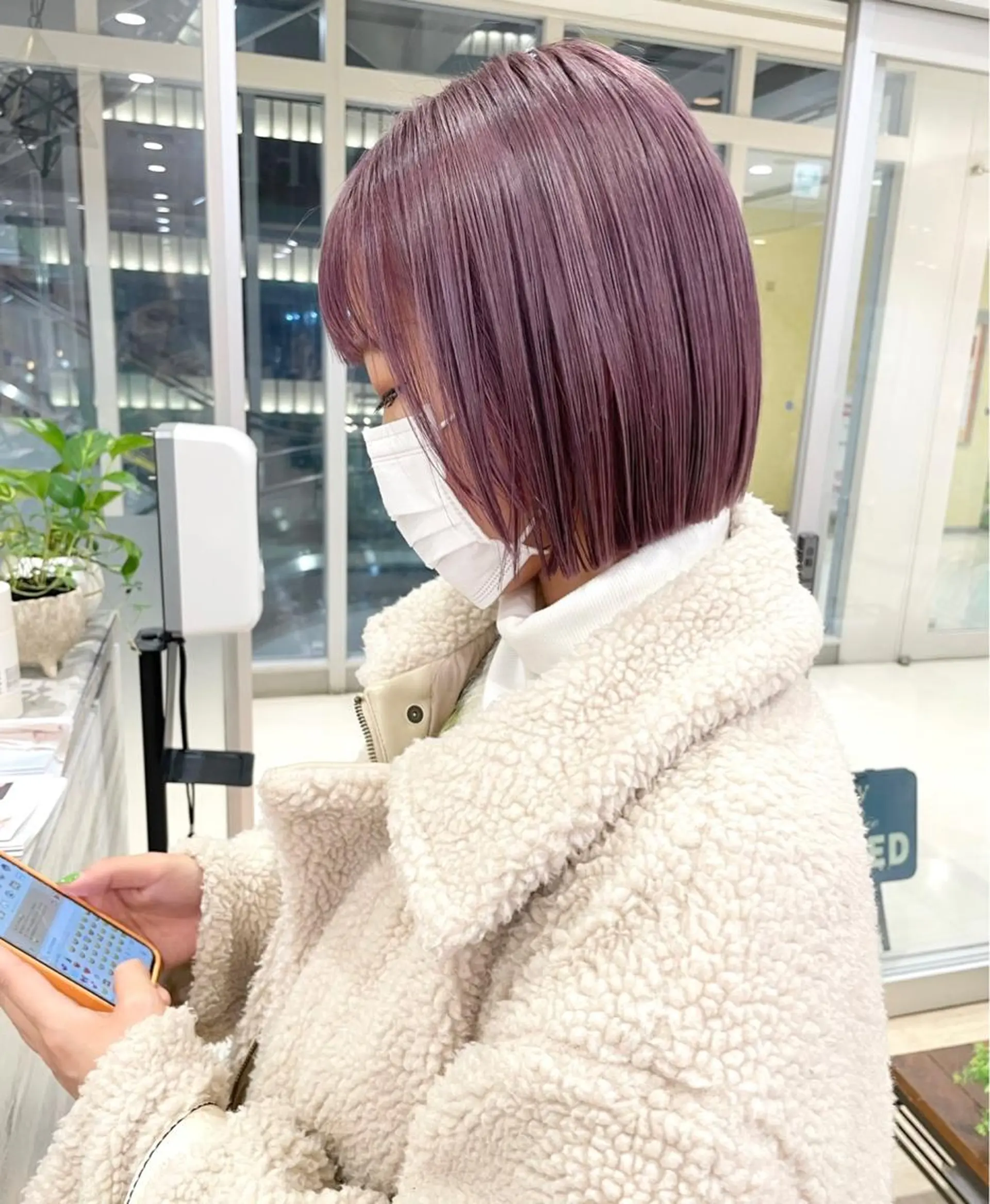 ショート カラー カット ヘアカラー トリートメント ❤️ダブルカラー 髪質改善❤️SAYAのヘアスタイル