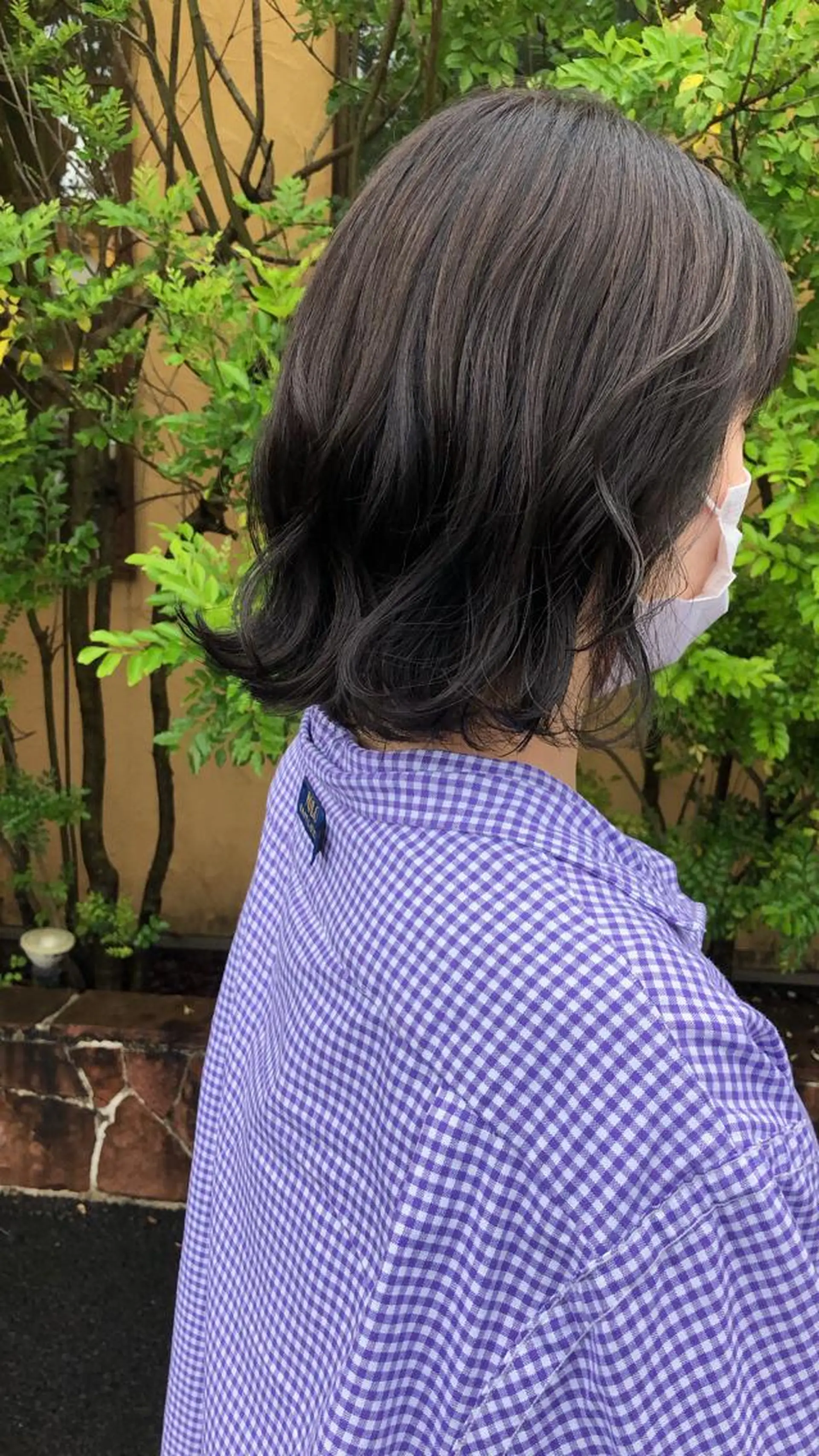 ミディアム カラー イルミナカラー 川元 汐音のヘアスタイル