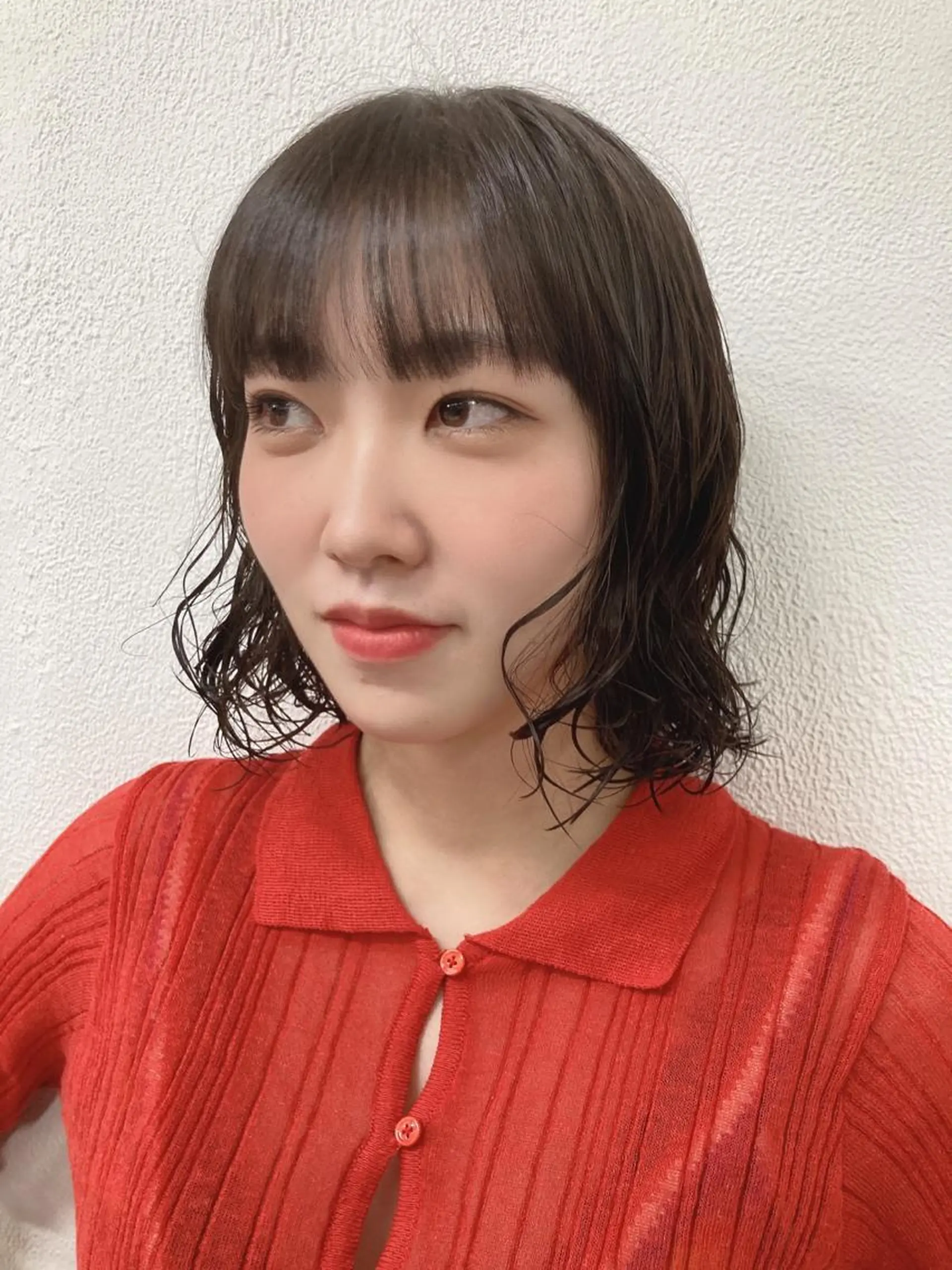 ショート パーマ ウルフレイヤー エクステ/kokiのヘアスタイル