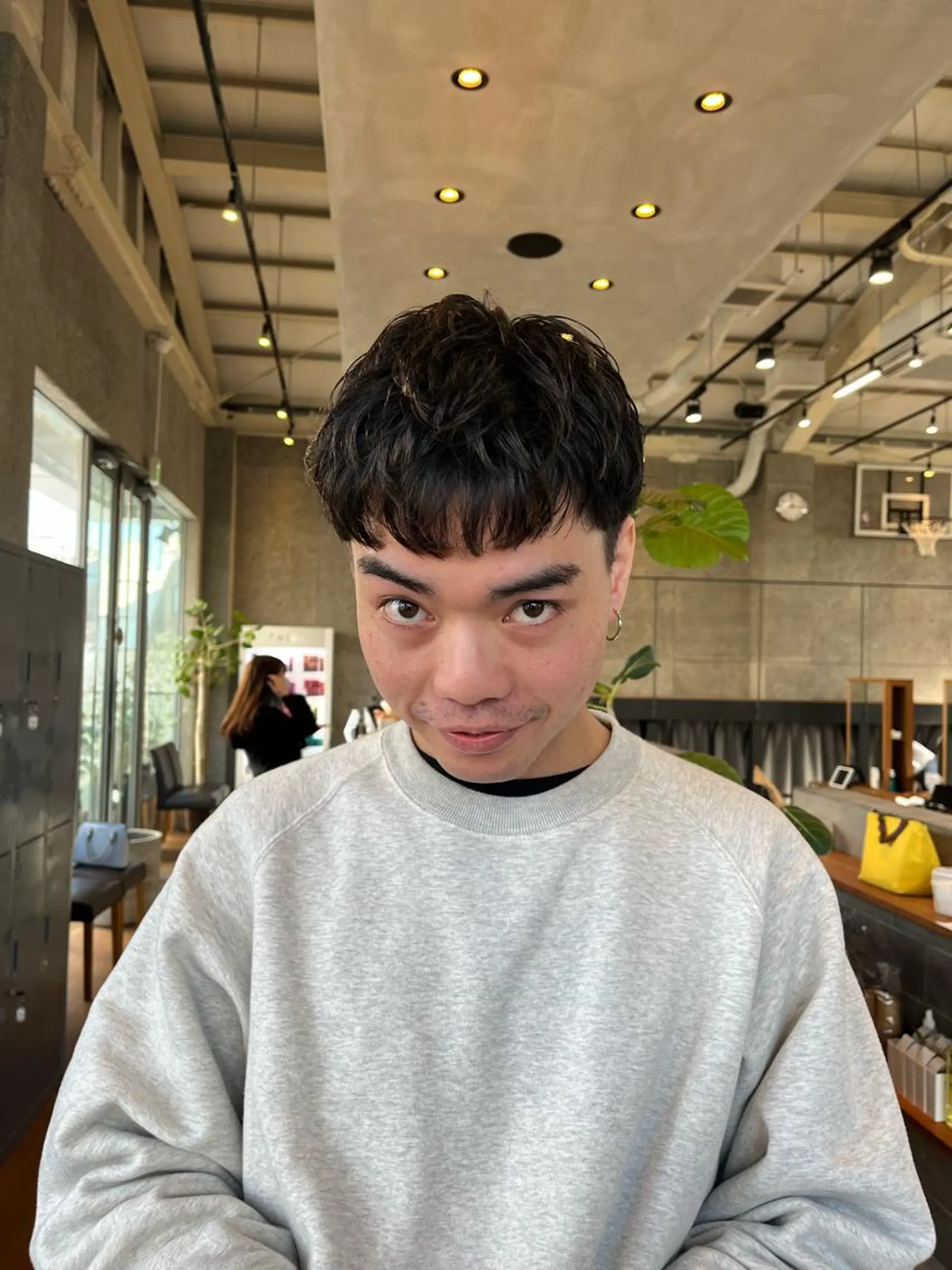 ショート カラー カット ヘアカラー 縮毛矯正 トリートメント ボブ/レイヤー/ ハッシュカット/河内のヘアスタイル