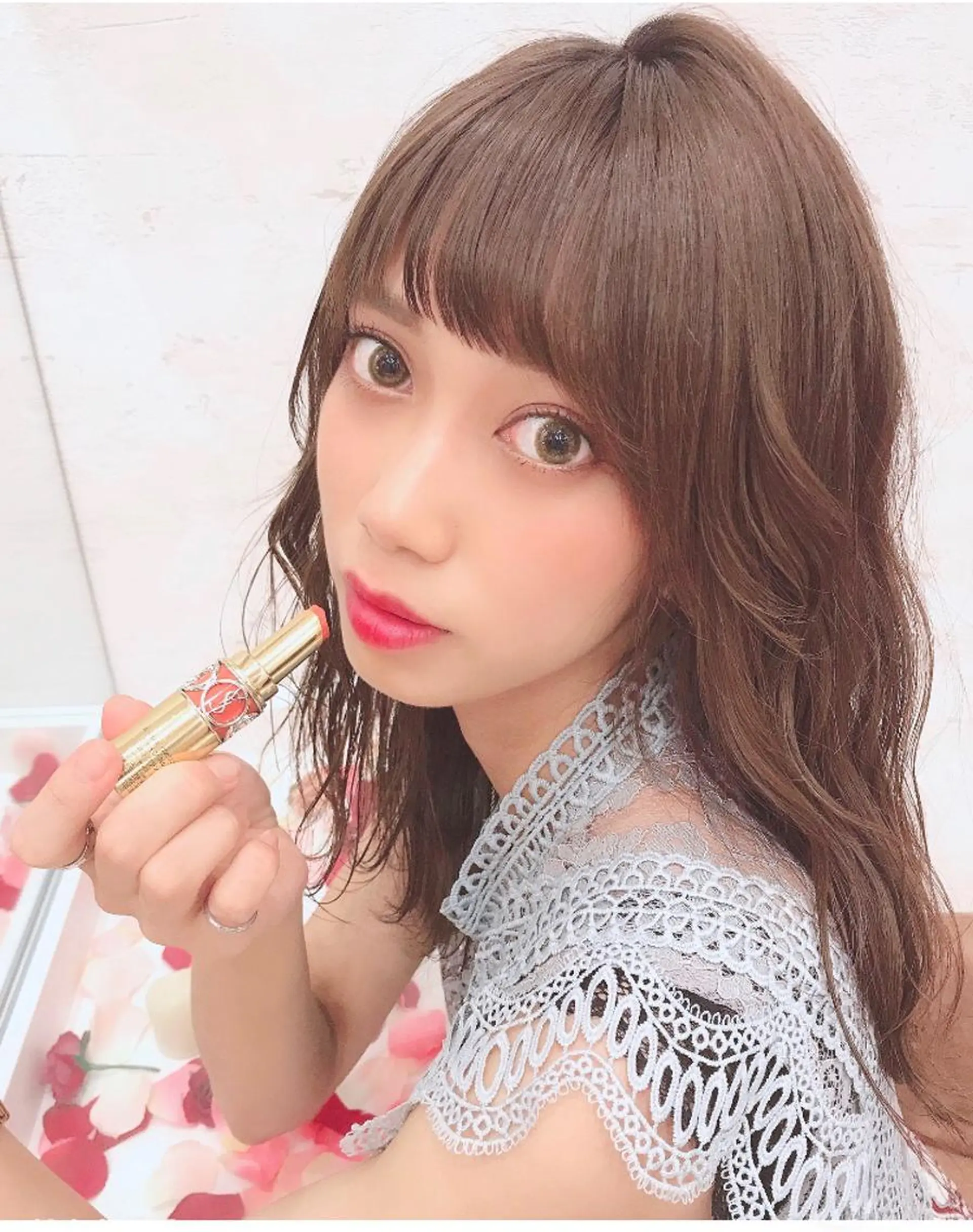 ミディアム カット ヘアカラー トリートメント 代表山口ひな 髪質改善のプロのヘアスタイル