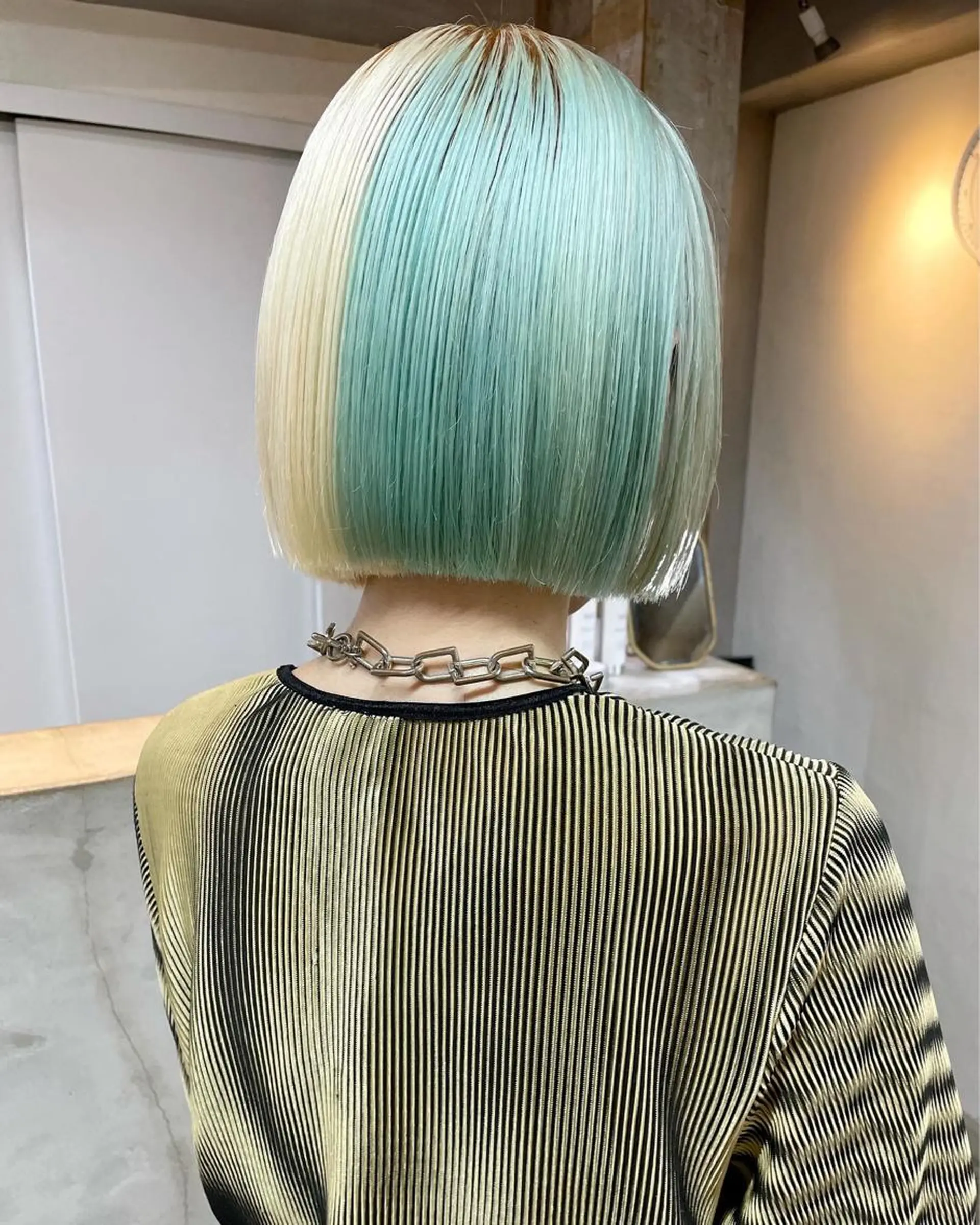 ショート カラー ヘアアレンジ 丸山渉/表参道 レイヤーボブのヘアスタイル