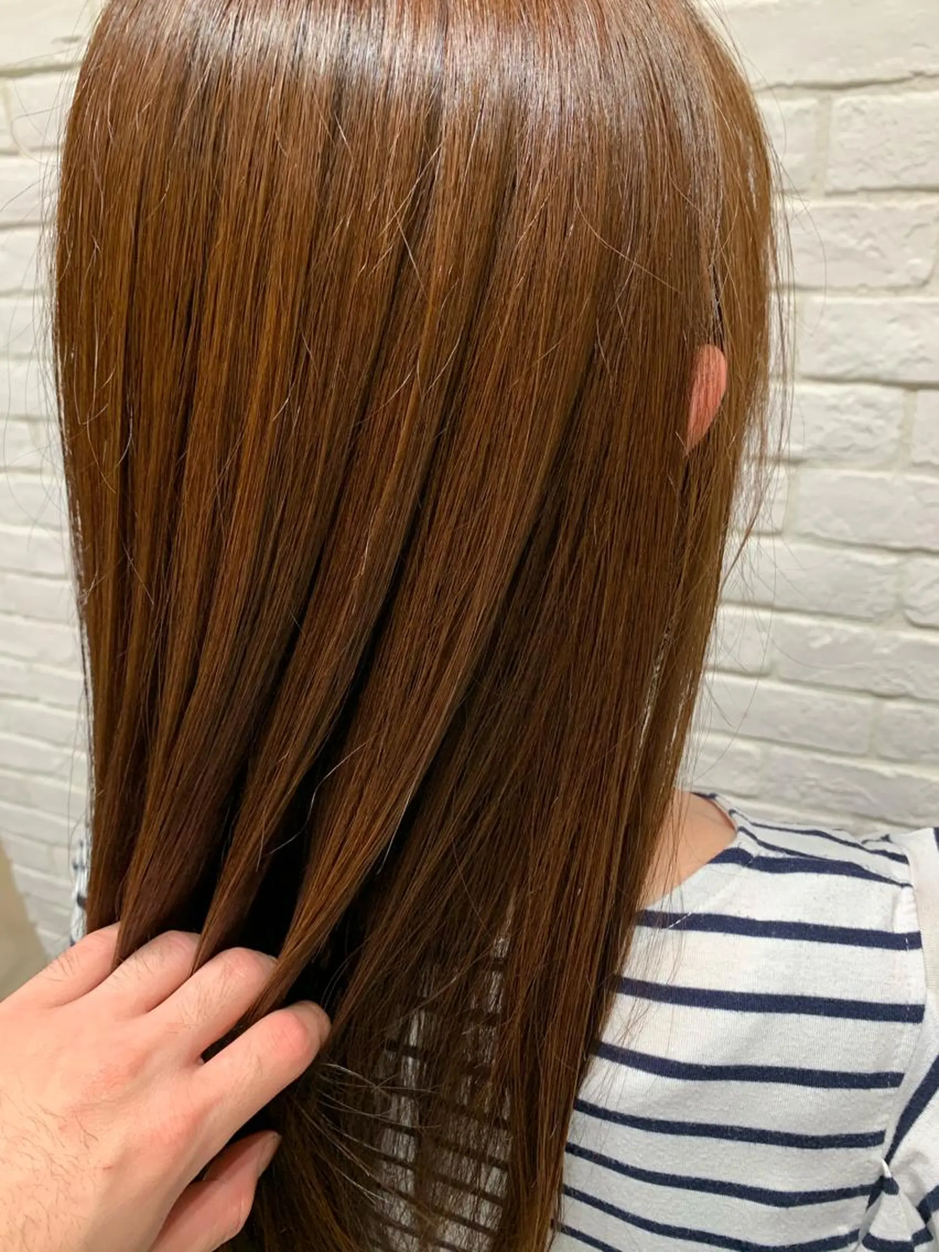 セミロング カラー ミニモ限定‼️ メンズカット✂️のヘアスタイル