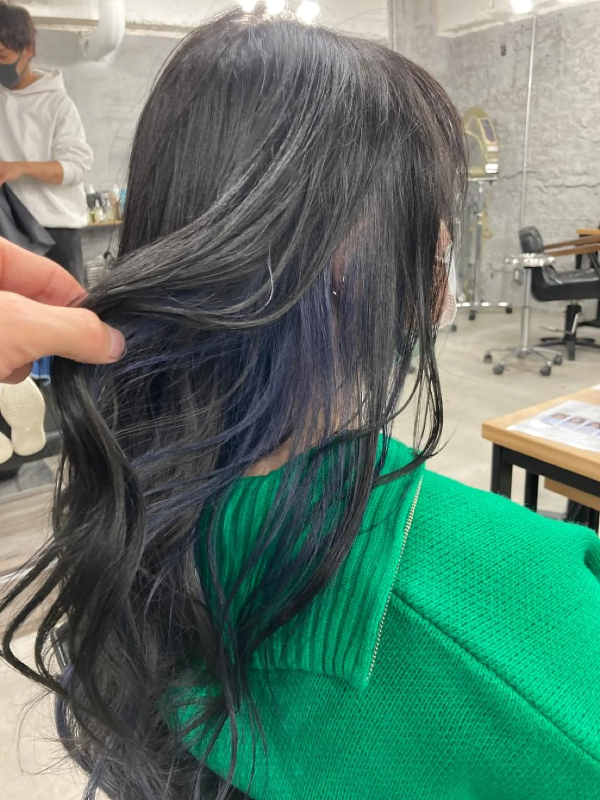 ロング カット ヘアカラー トリートメント MICO hairのヘアスタイル