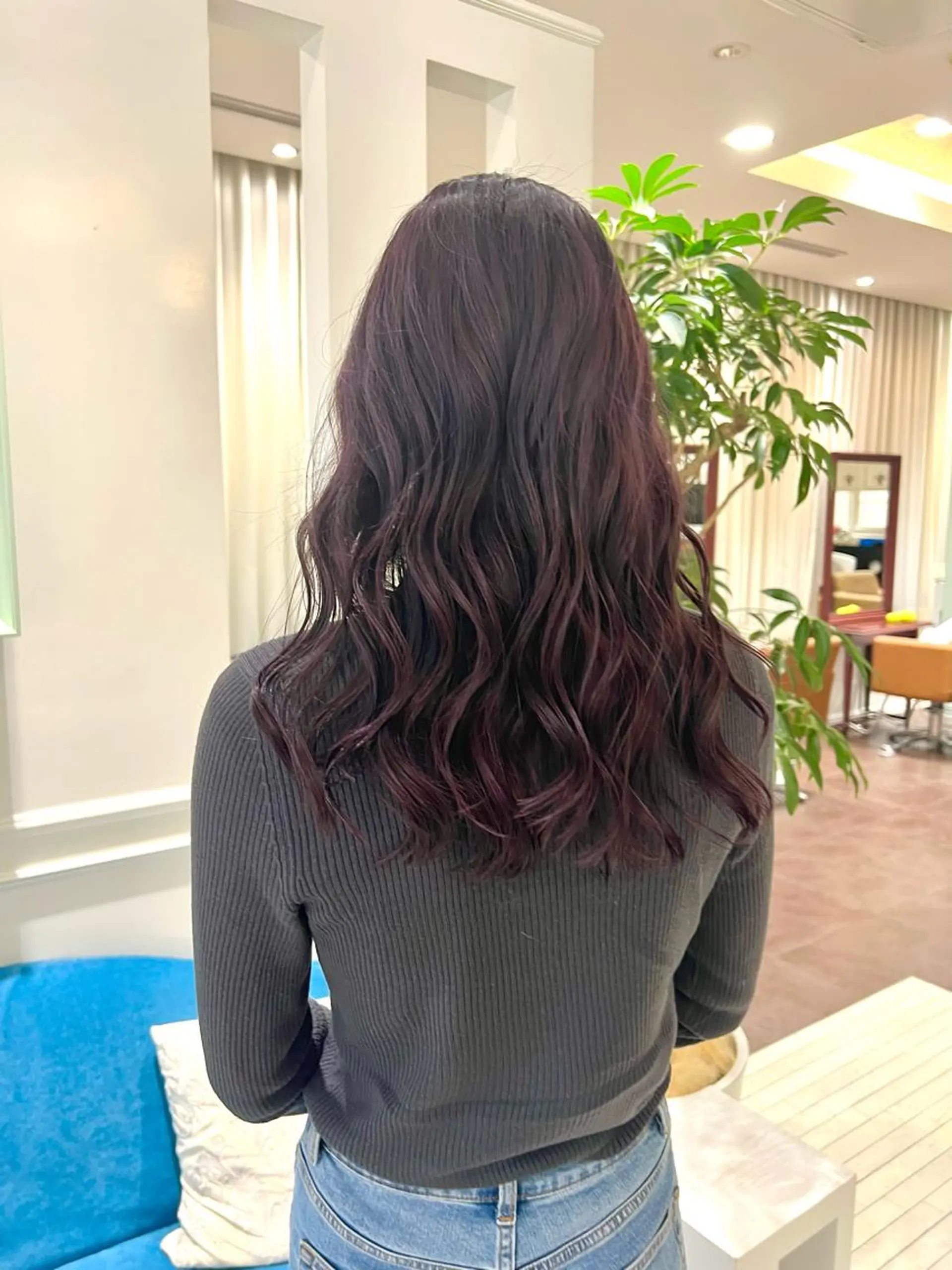 ロング カラー パーマ ヘアアレンジ ヘアカラー トリートメント ヘッドスパ ヘアセット 🌈インナーカラー ‘ショウマ’🌈のヘアスタイル