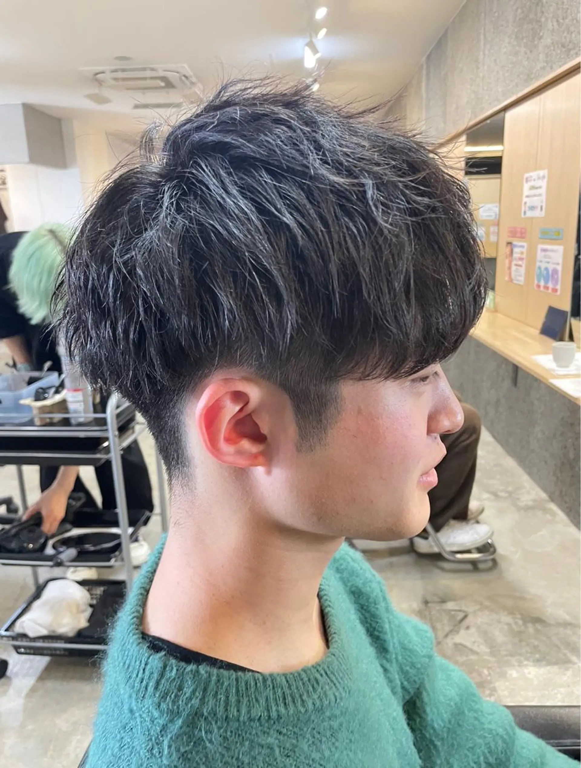 ショート メンズ 三田 真穂のヘアスタイル