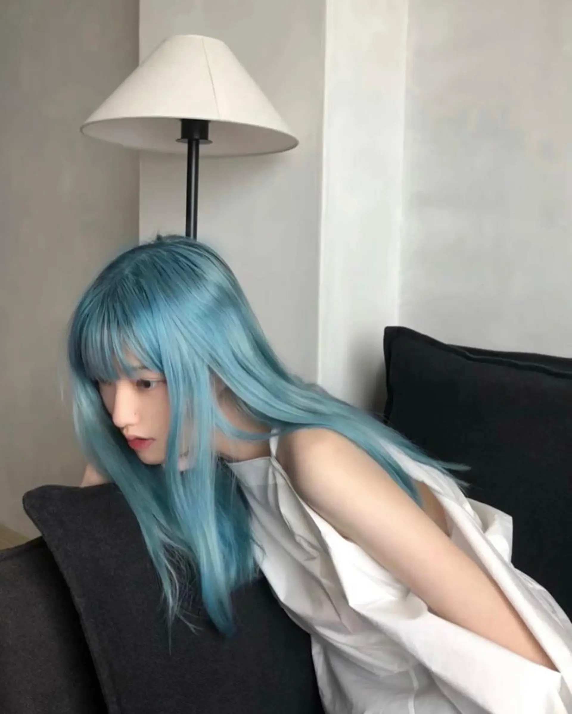 ロング カラー レイヤー/柔色 カラー/SAkiのヘアスタイル