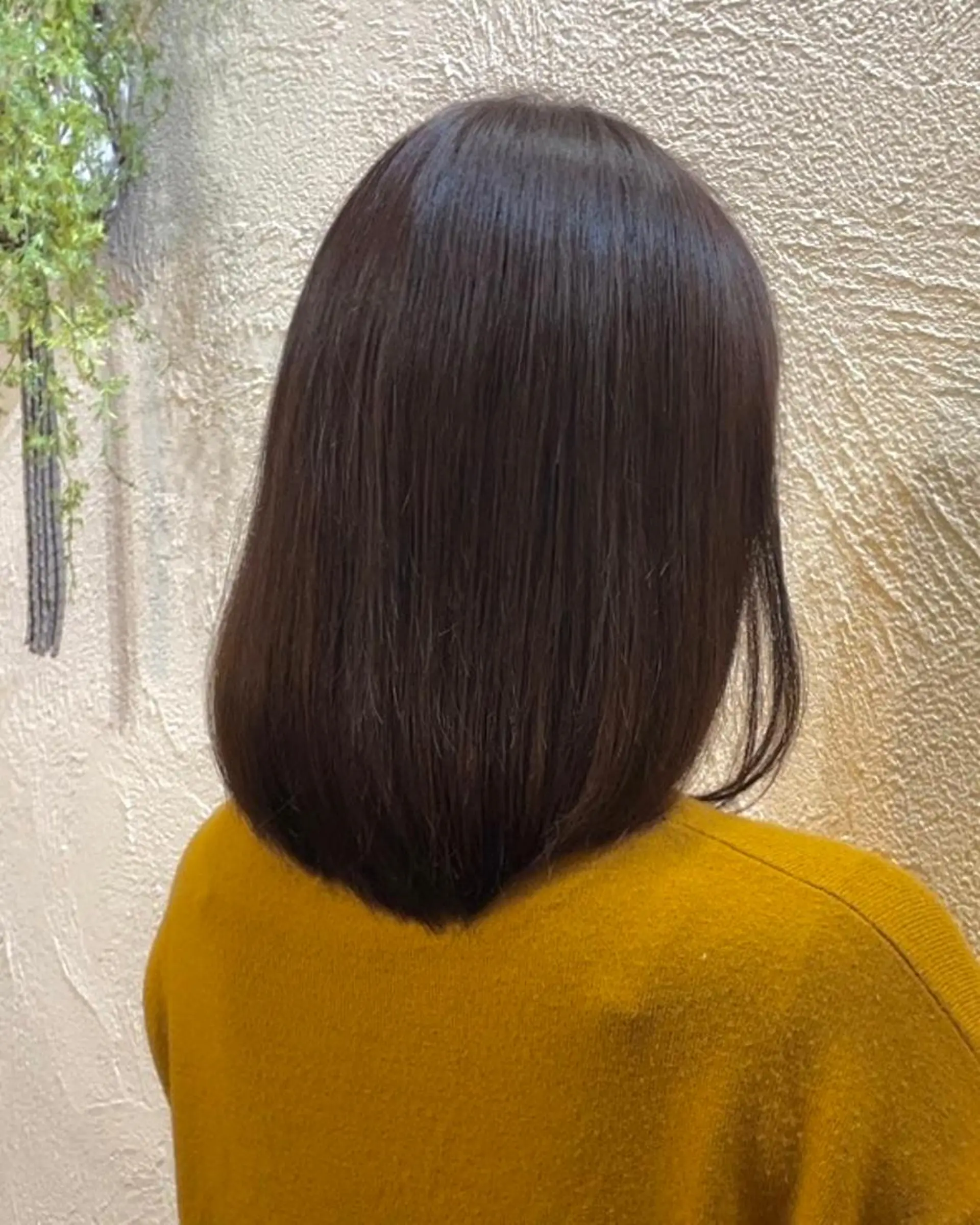 ミディアム カラー ラベンダーカラー hair room nico所属・箱守 さやかのヘアスタイル