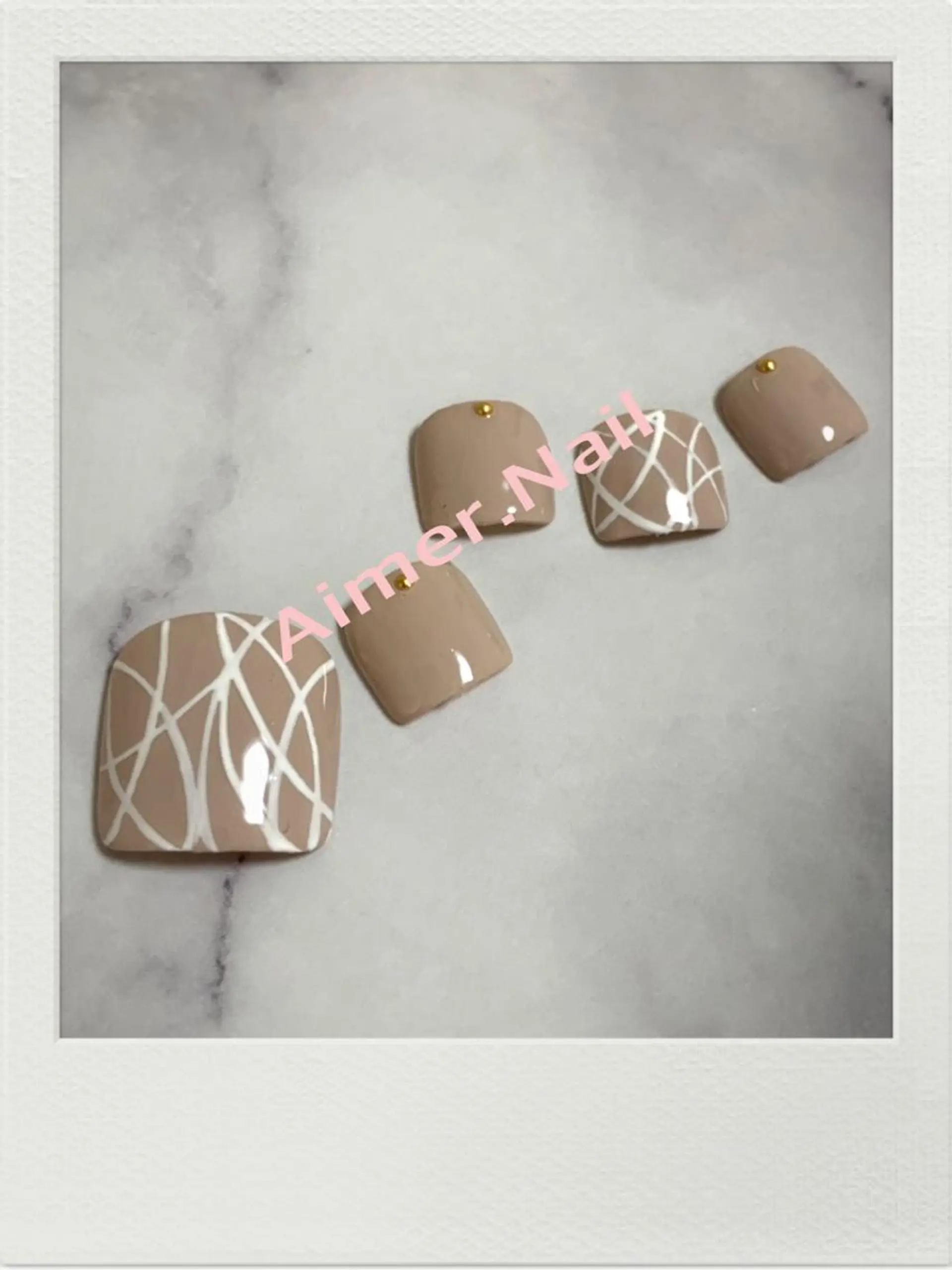 ネイル フットネイル フットネイル Aimer. Nailのネイルデザイン