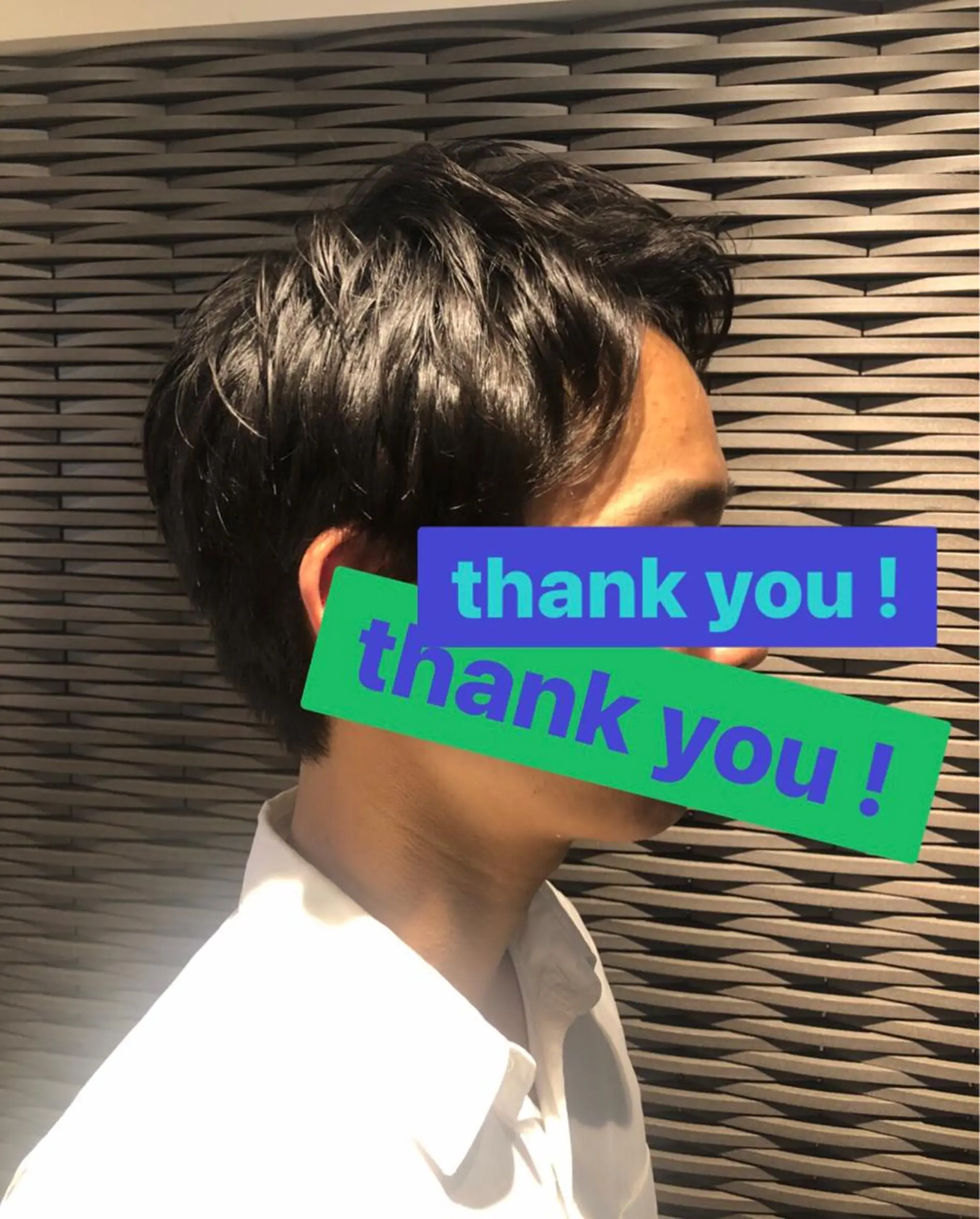 ミディアム BARBERSHOP HINAのヘアスタイル