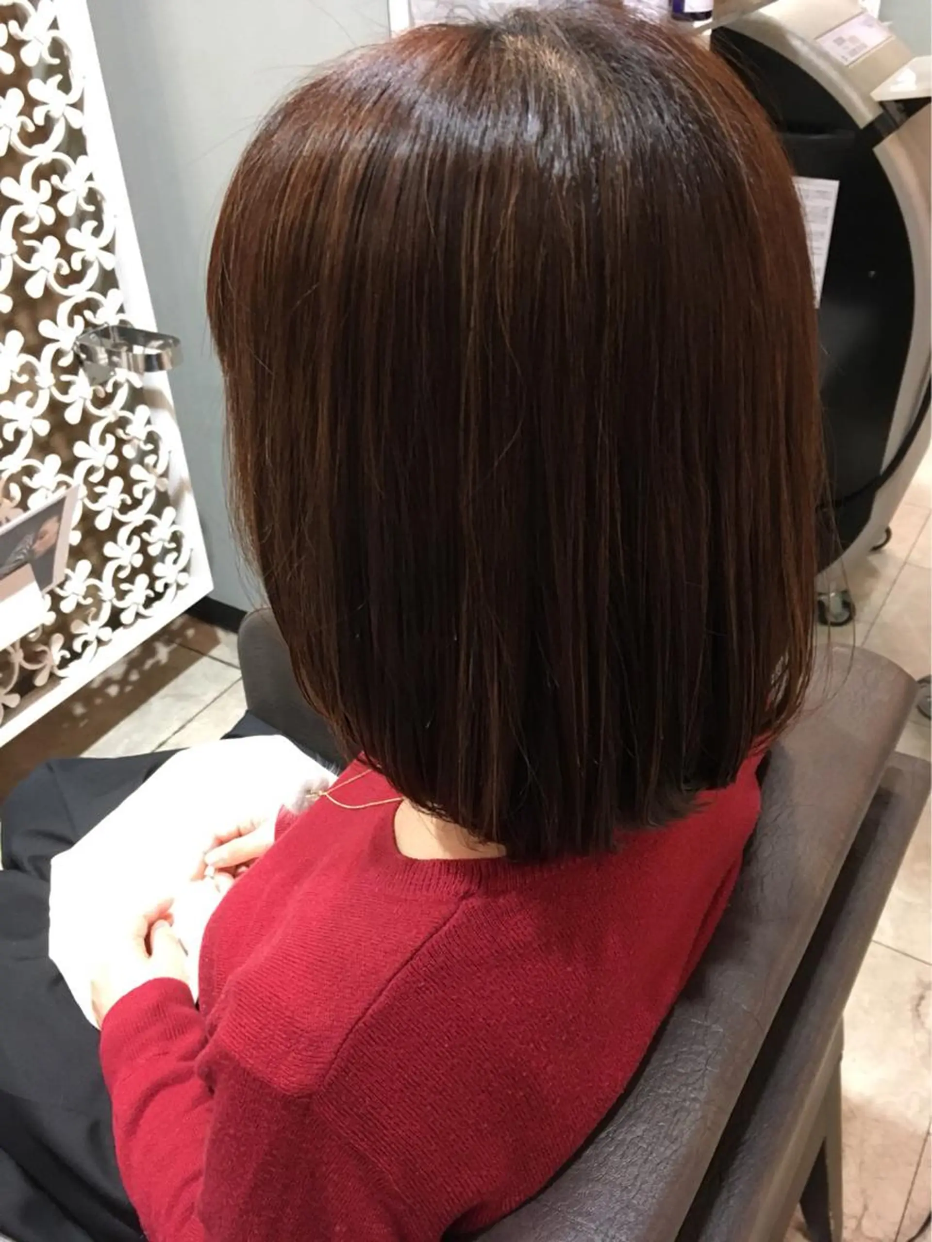 ショート カラー 髪質改善/痛ませ ないカラー/西村航大のヘアスタイル