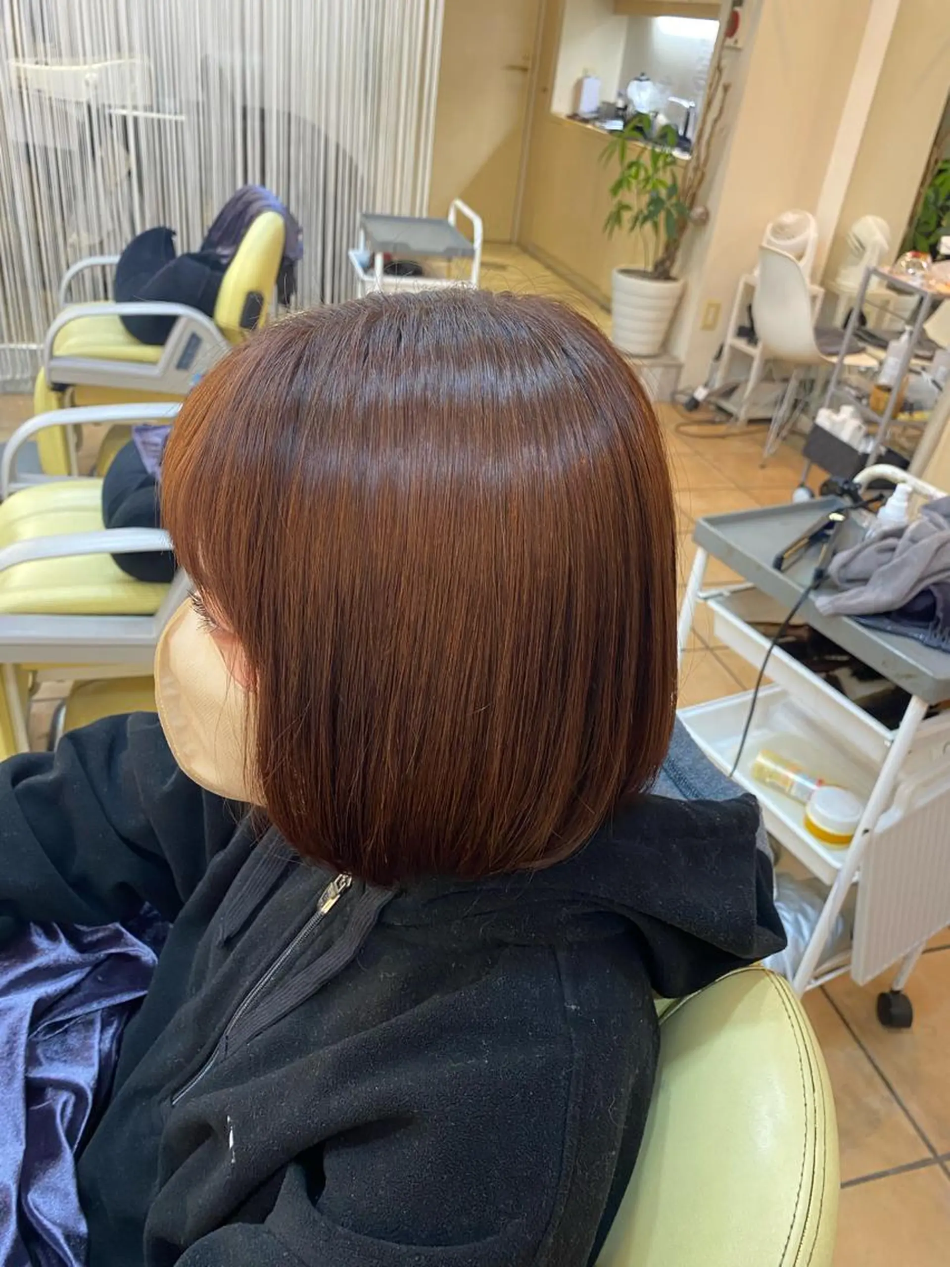 カラー ヘアカラー 中川 遥のヘアスタイル