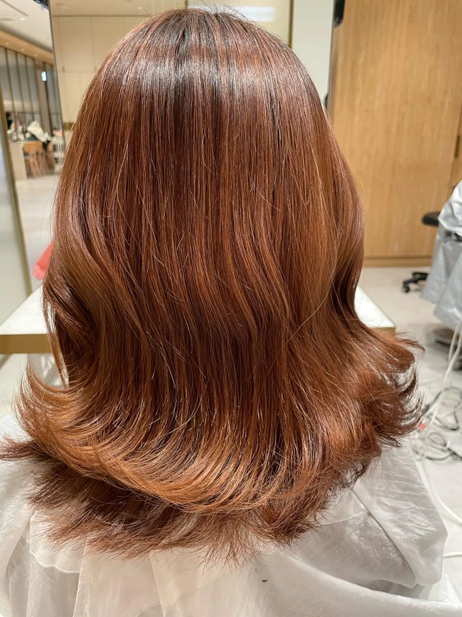 レイヤー/顔周り /透明感/TAKUのヘアスタイル