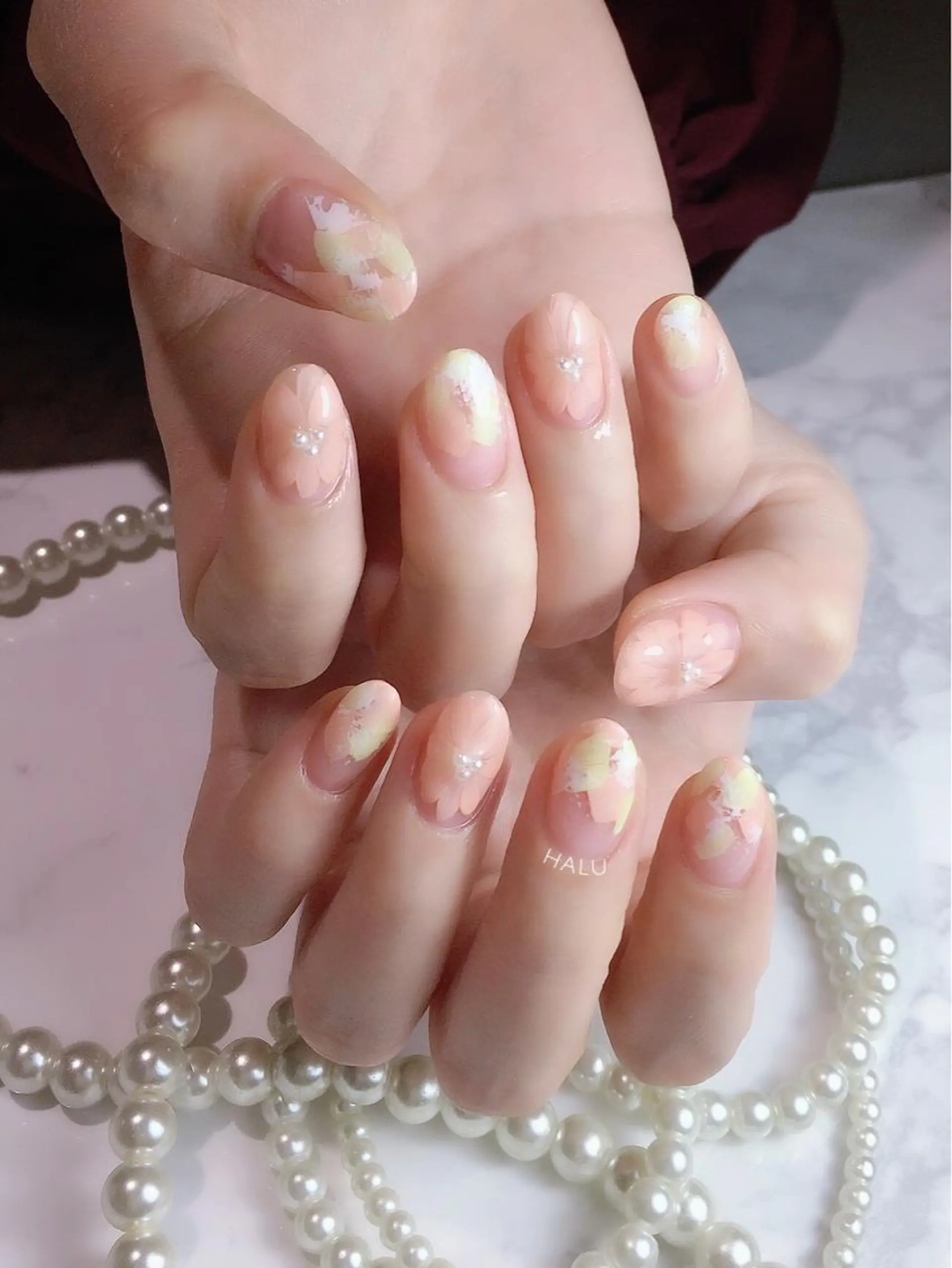 ネイル 春ネイル HALU ハルのネイルデザイン