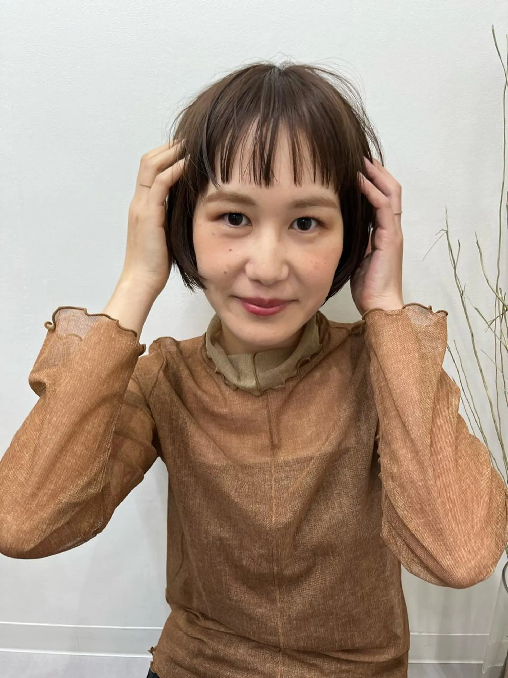 ショート 結婚式お呼ばれヘア セット🌼Tommyのヘアスタイル