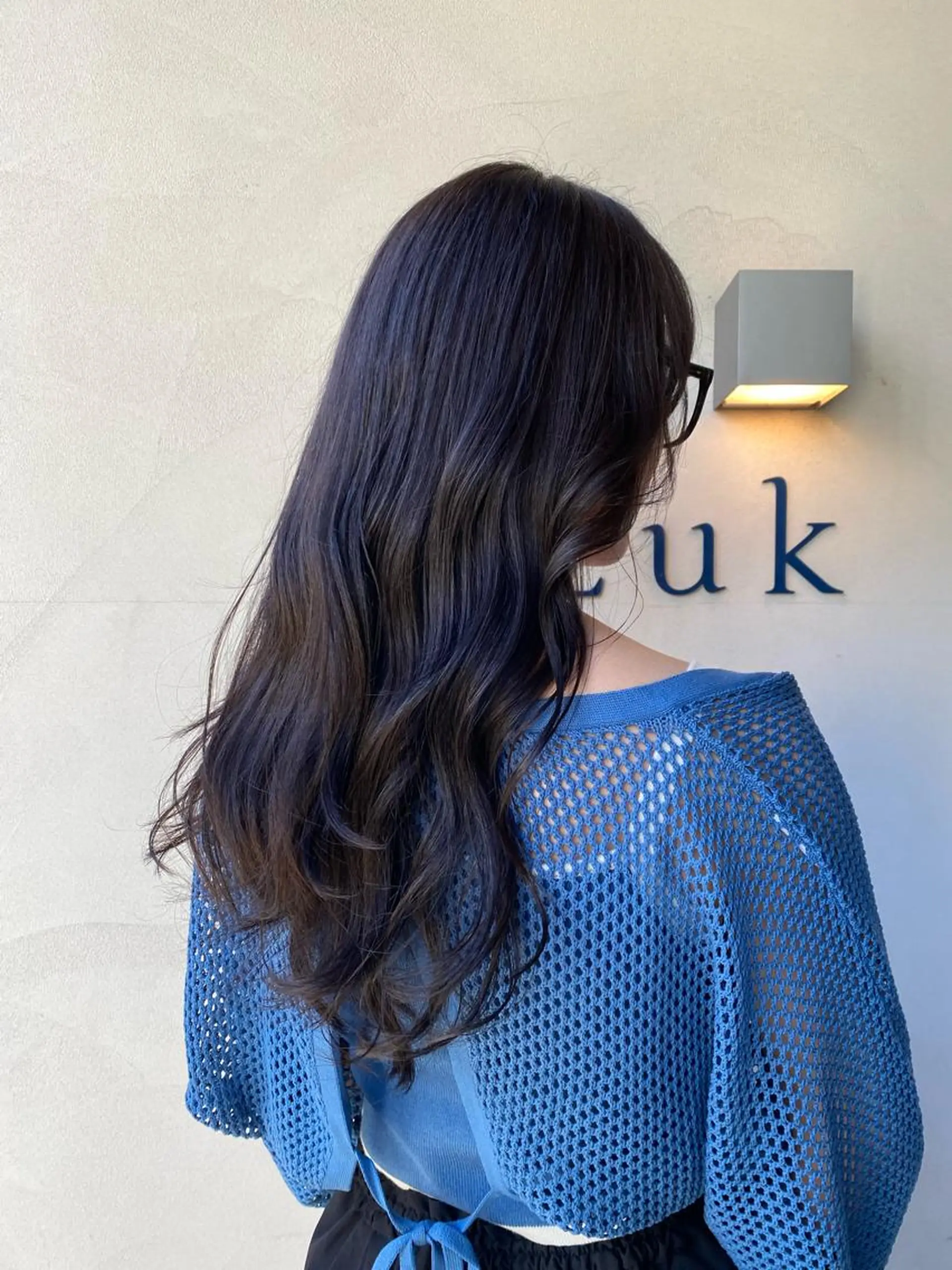 セミロング カラー ヘアカラー トリートメント 美容室 sizukのヘアスタイル