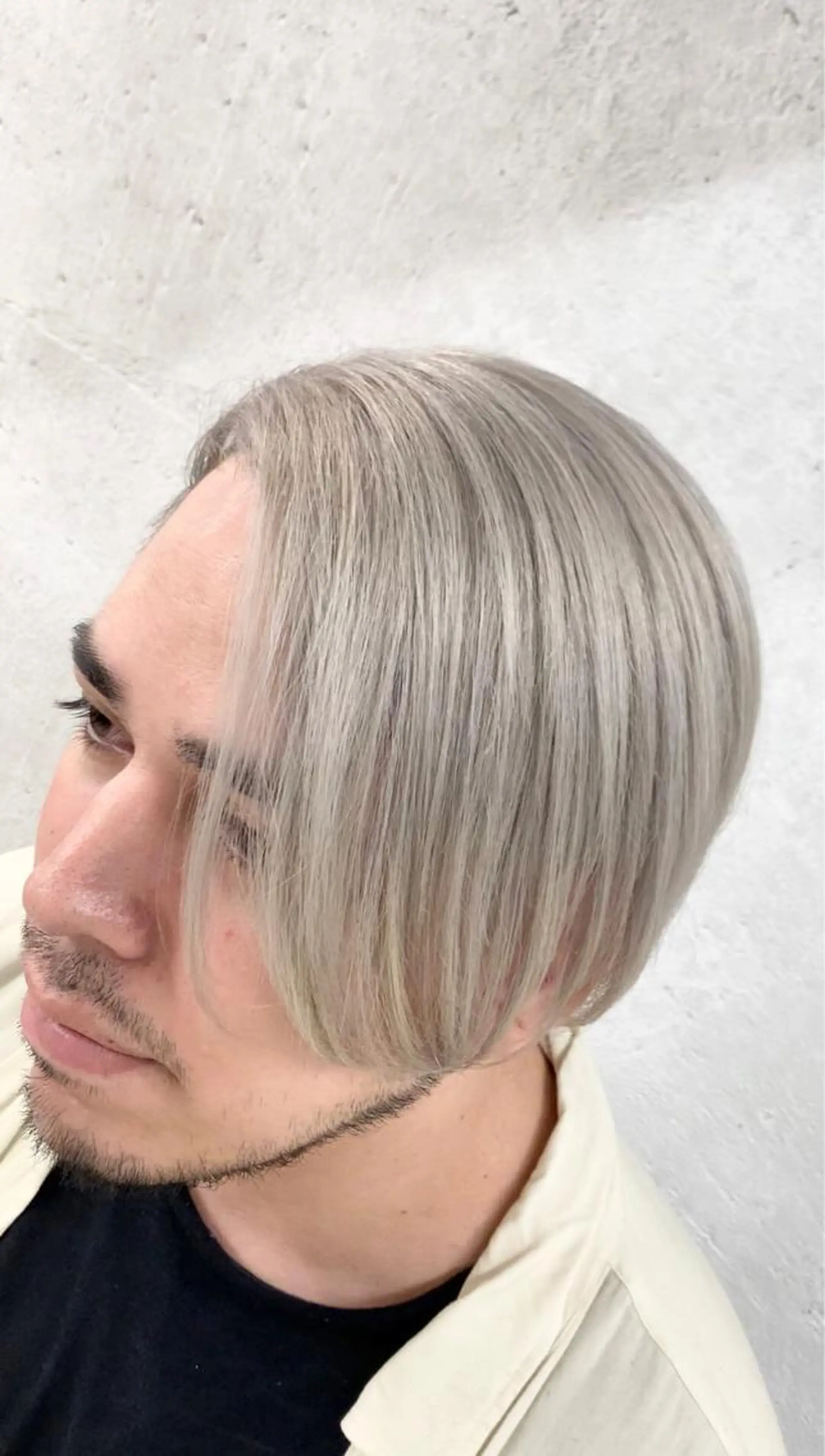 ショート カラー メンズ カット ヘアカラー 及川シゲル 髪質改善講師のヘアスタイル