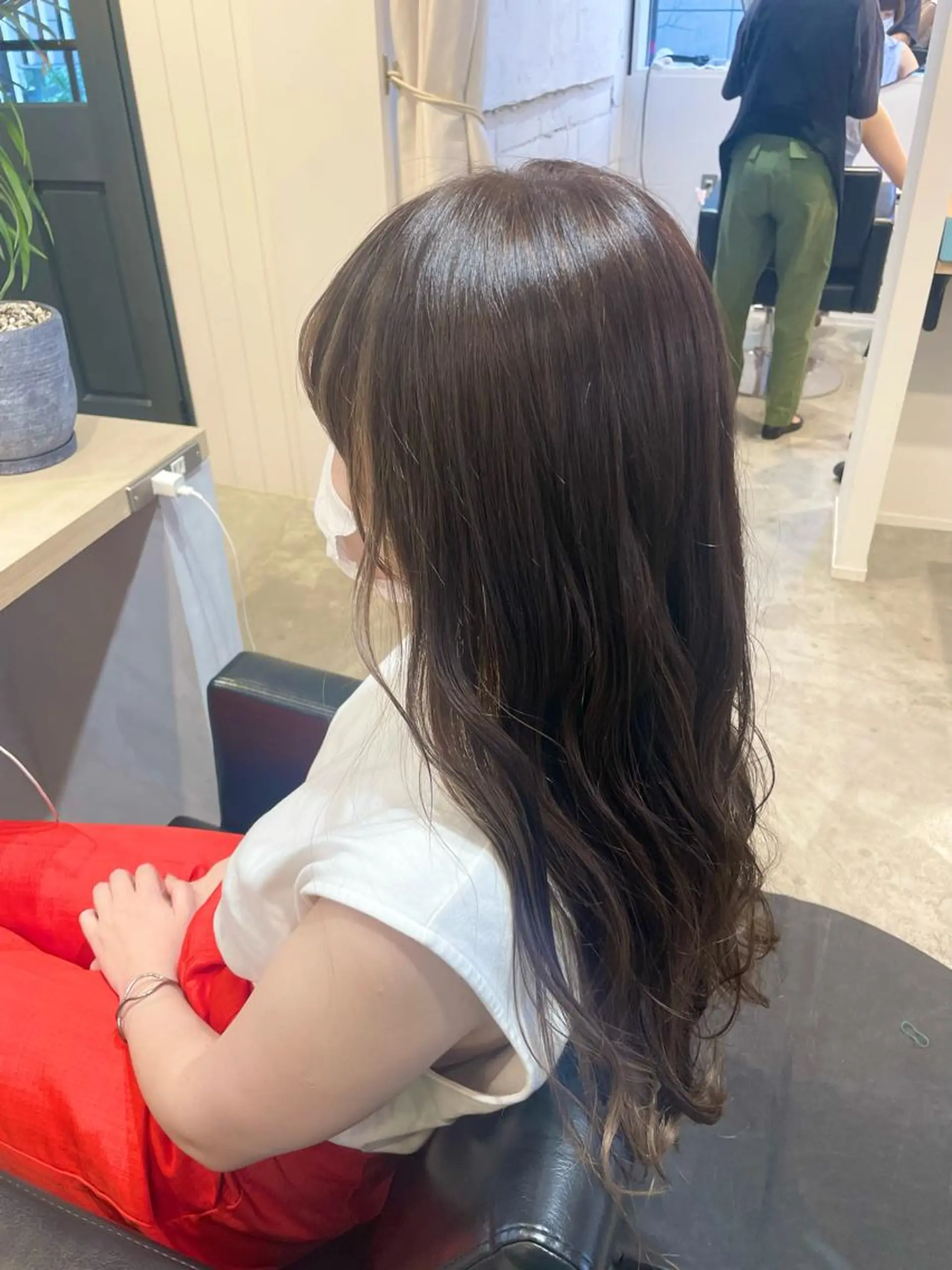 ロング カラー 伊藤 まみのヘアスタイル